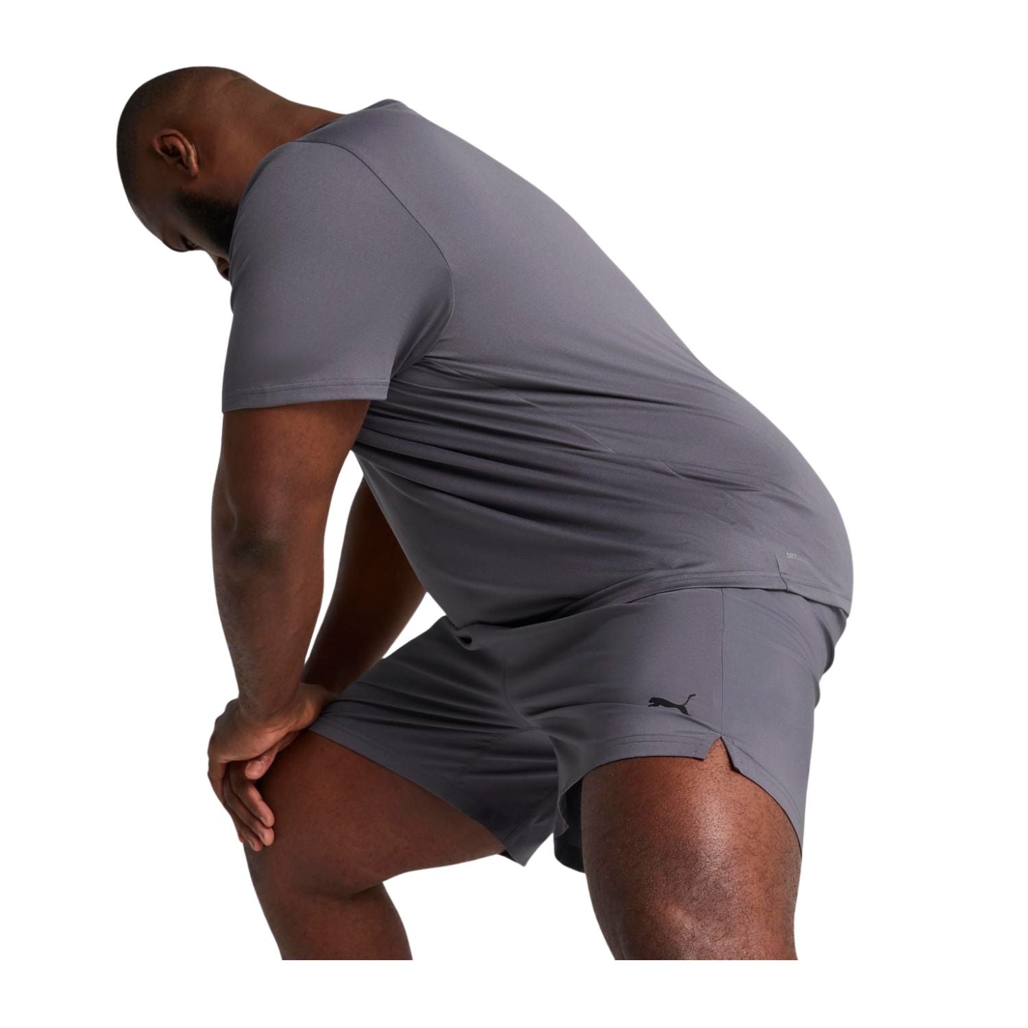 SHORT CORRER GRIS PUMA HOMBRE