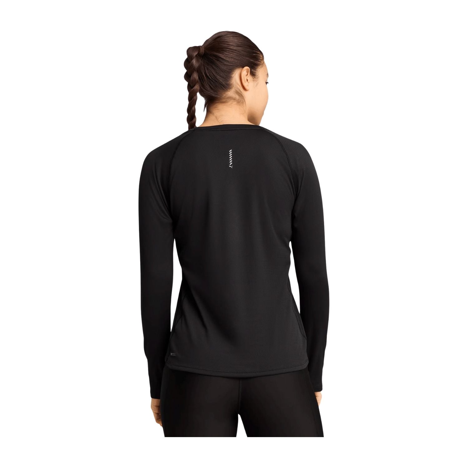 PLAYERA CORRER NEGRO PUMA MUJER-2