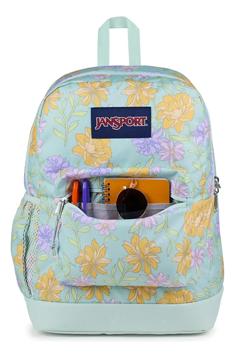 MOCHILA JANSPORT CROSS TOWN PLUS VERDE-5