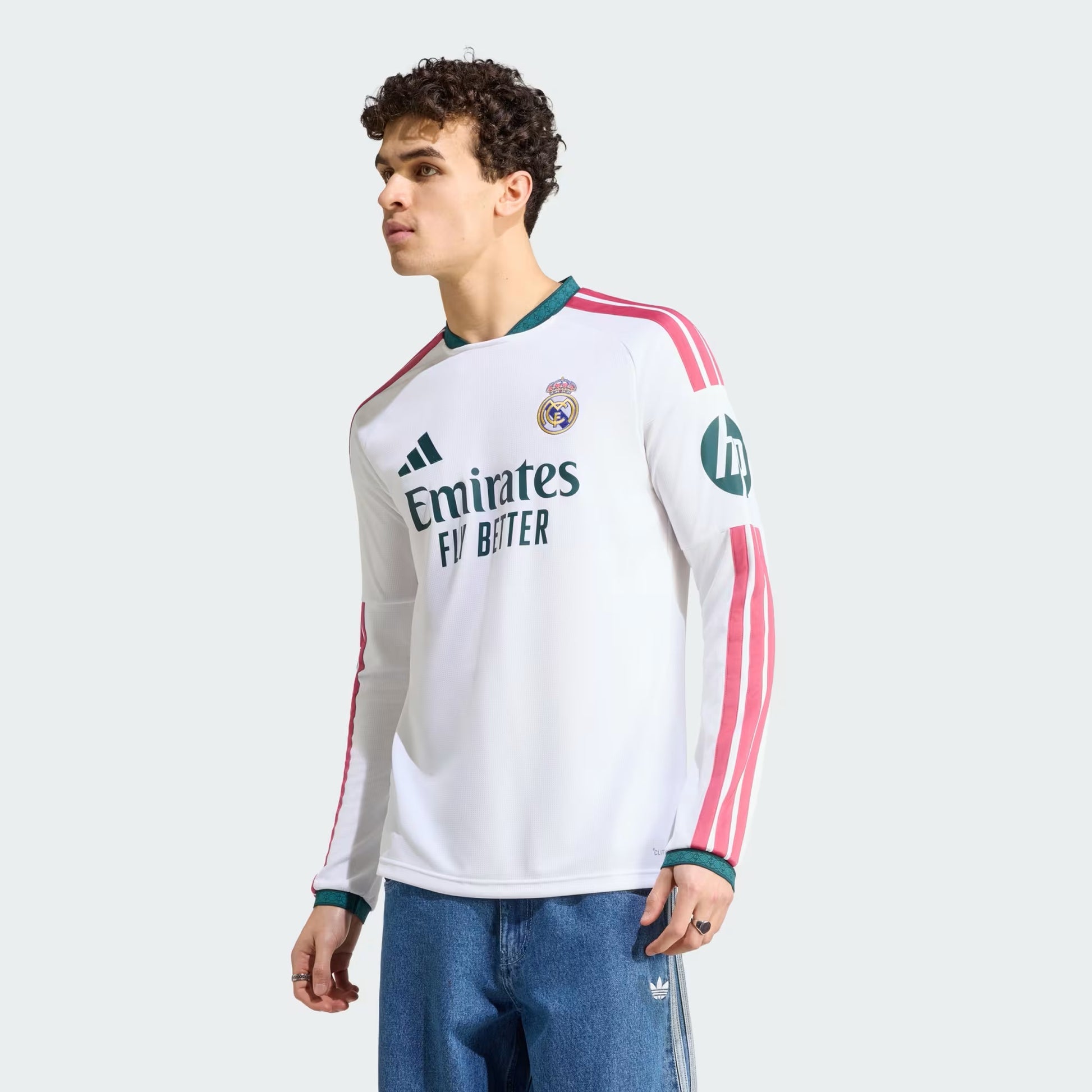 PLAYERA FUTBOL BLANCO ADIDAS HOMBRE-5