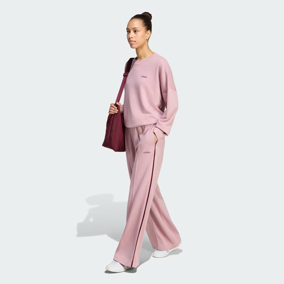 PANTS CASUAL MORADO ADIDAS MUJER-5