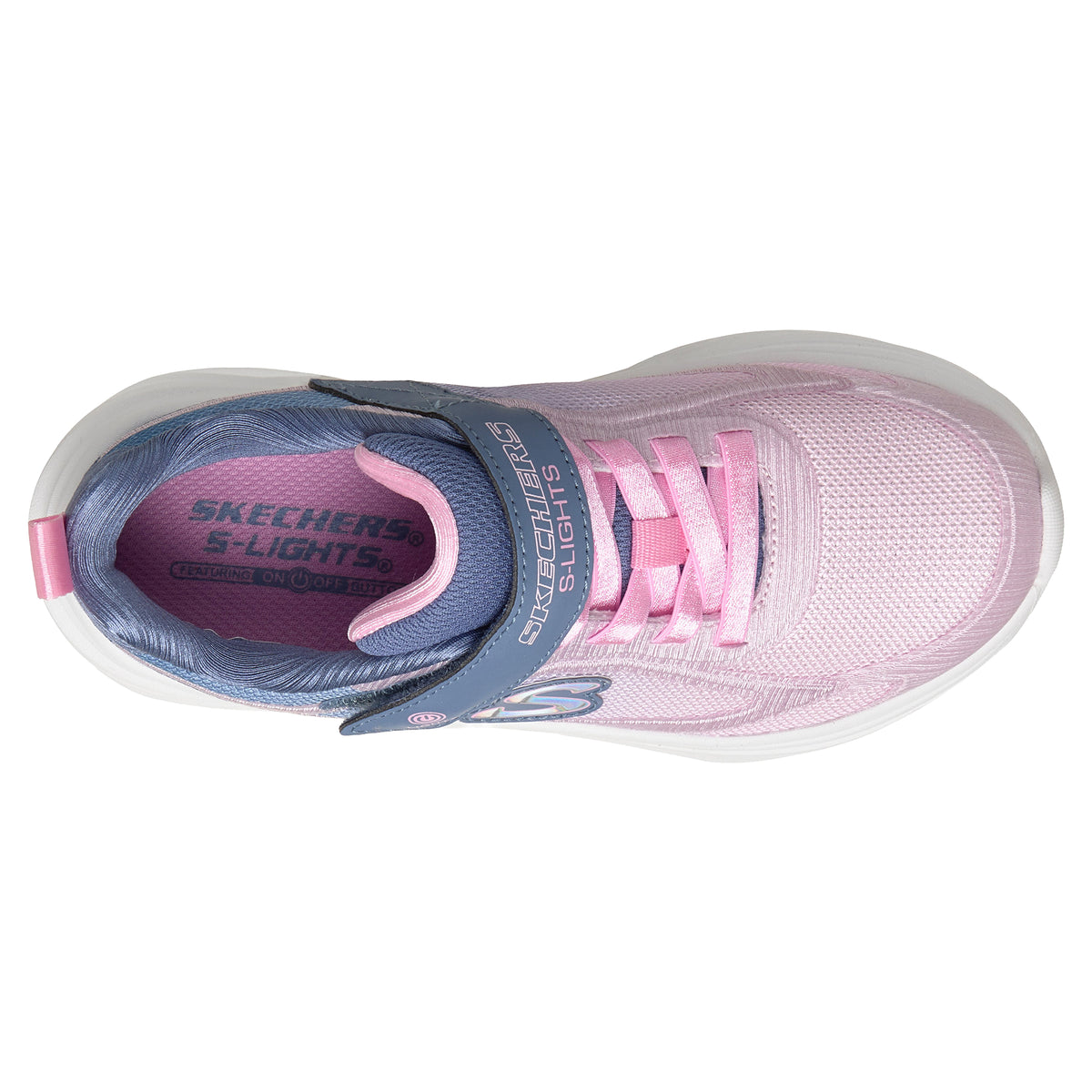 TENIS CASUAL SKECHERS SOLA GLOW 2.0 NIÑO-5