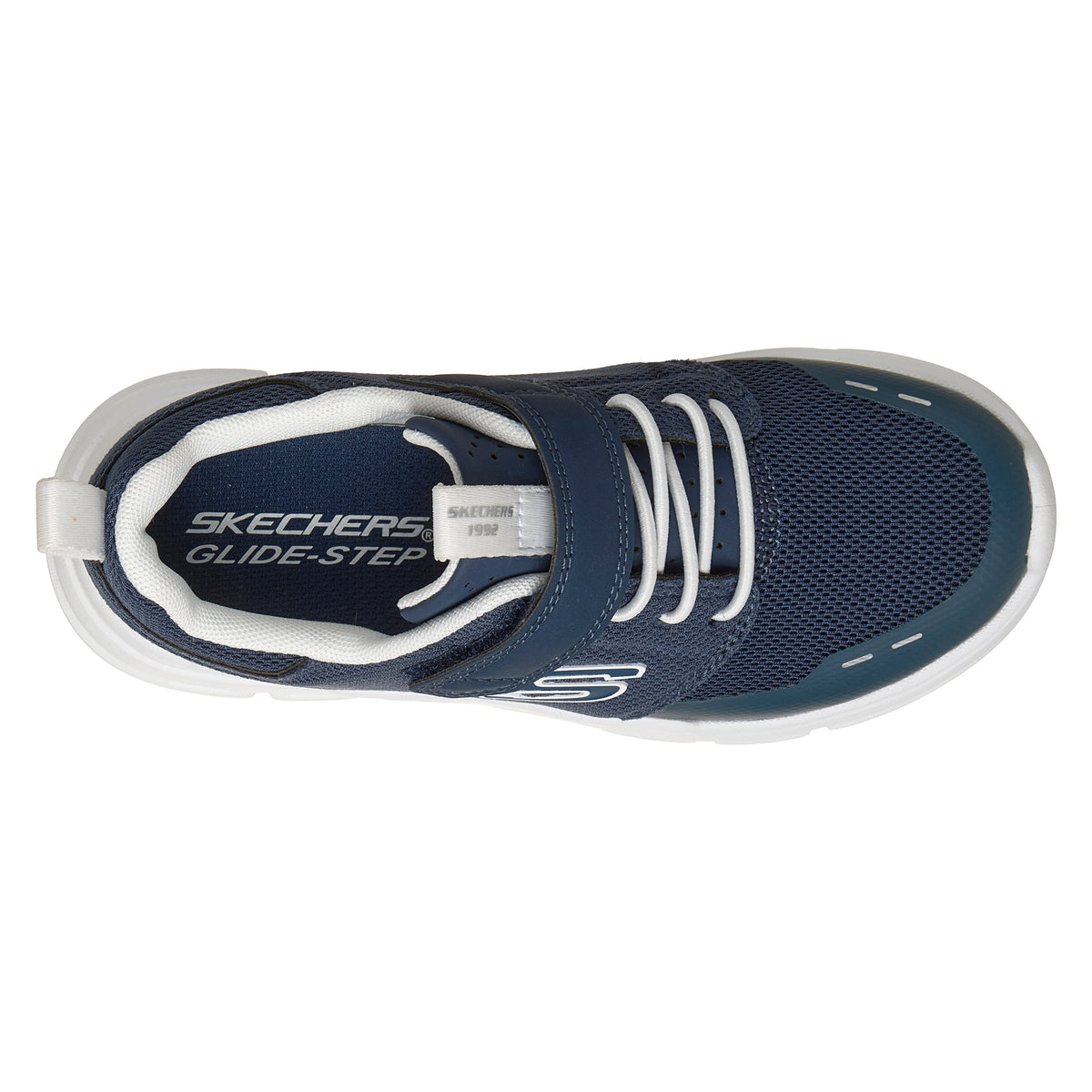 TENIS CASUAL SKECHERS GLIDE-STEP FLOW NIÑO-5
