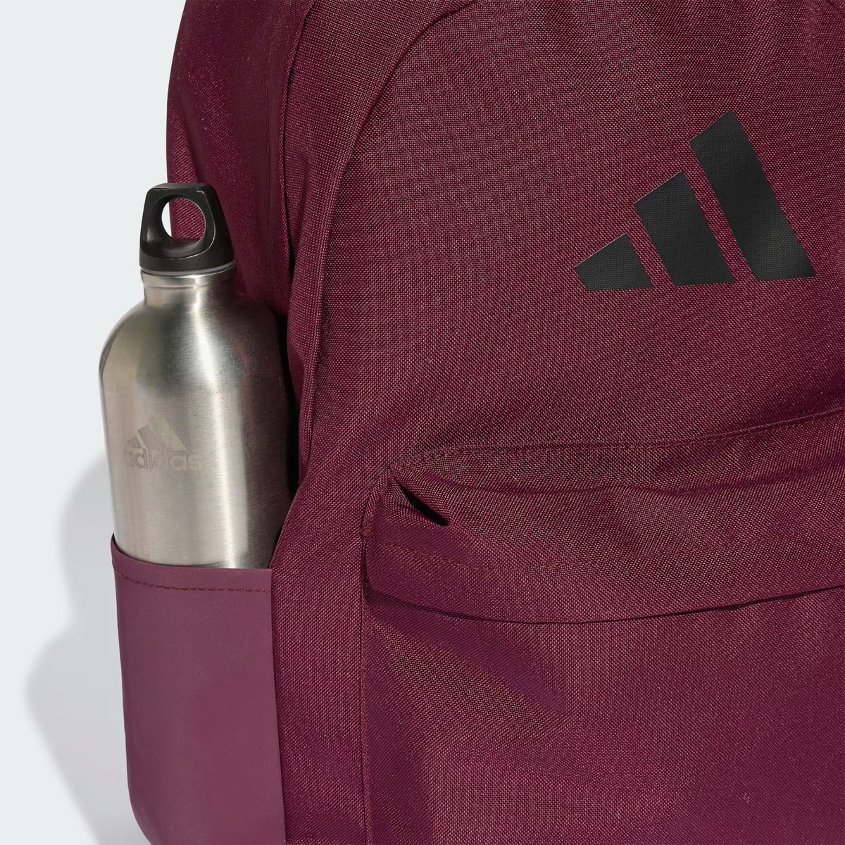 MOCHILA ADIDAS CLASSIC BARS BP VINO TINTO-5