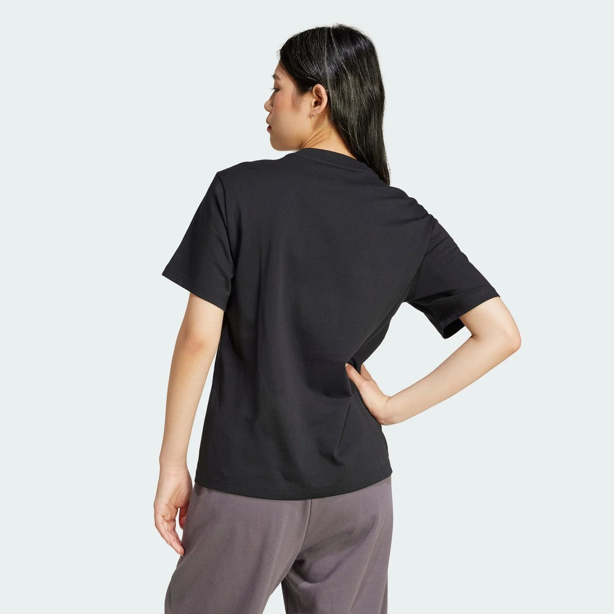 PLAYERA CASUAL NEGRO ADIDAS MUJER-5