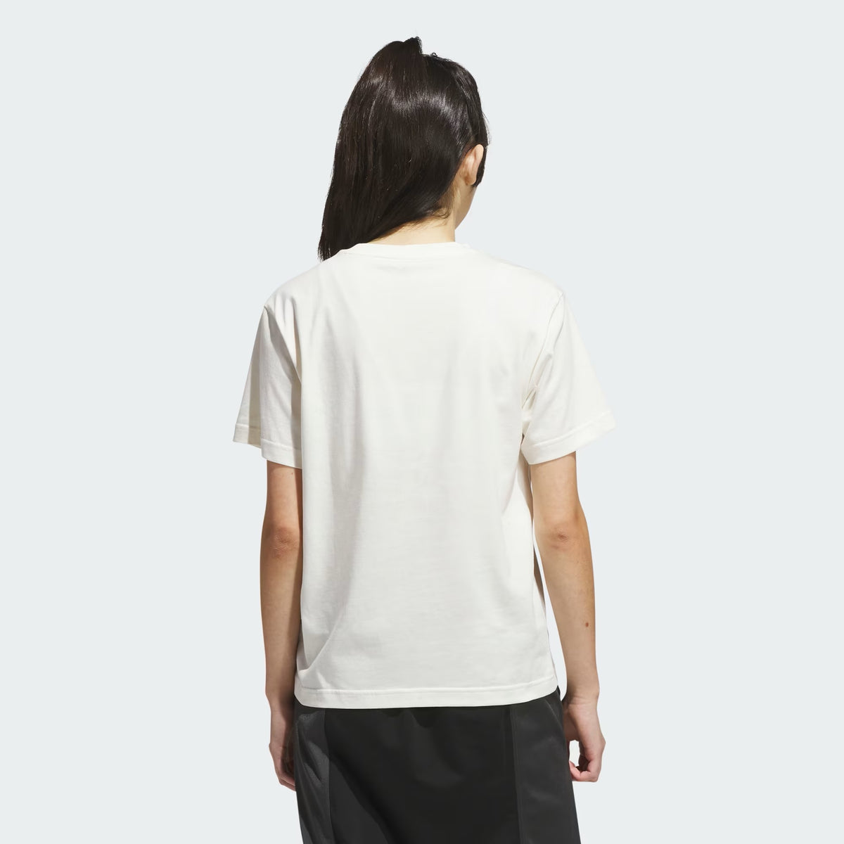 PLAYERA CASUAL BLANCO ADIDAS MUJER-5