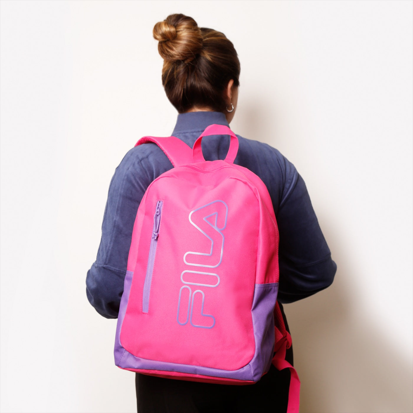 BACK PACK CASUAL ROSA FILA UNISEX-5