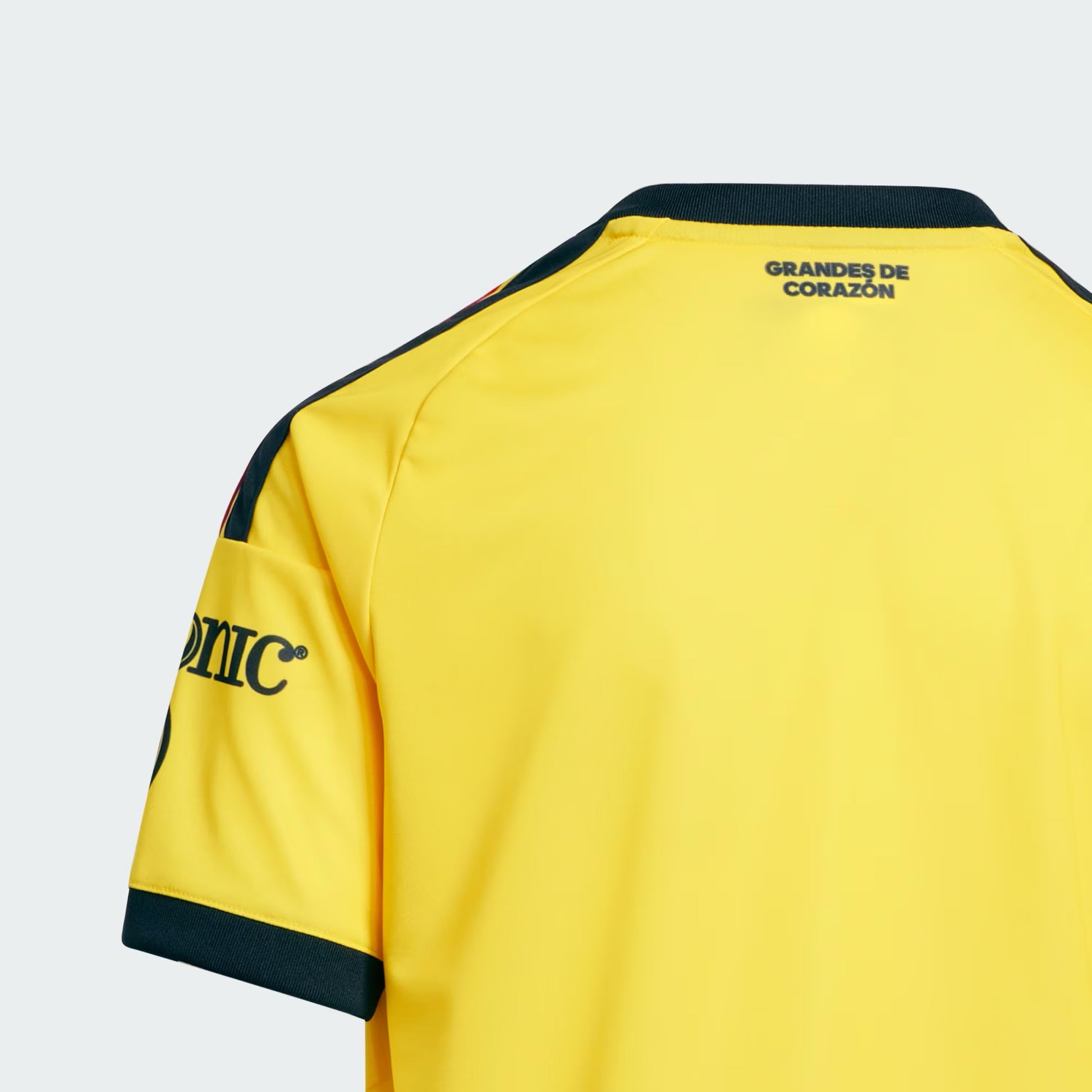 PLAYERA FUTBOL AMARILLO ADIDAS NIÑO-5