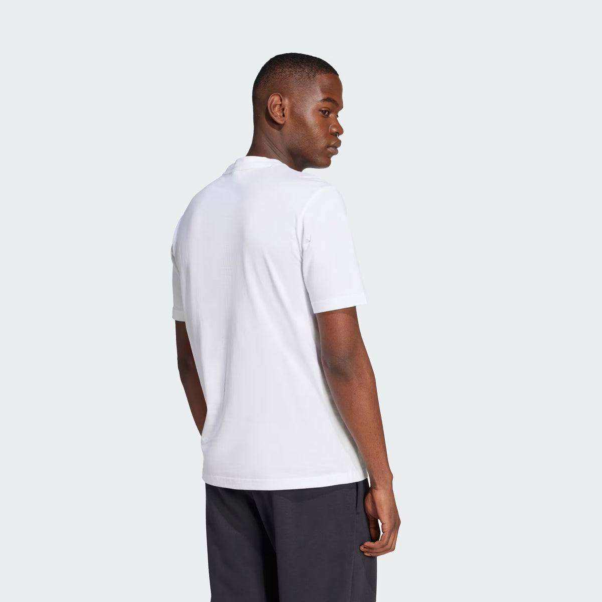 PLAYERA CASUAL BLANCO ADIDAS HOMBRE-5