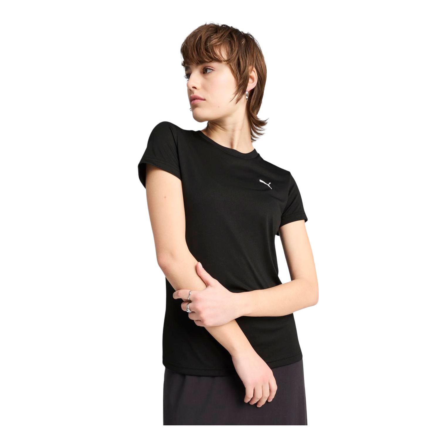 PLAYERA CASUAL NEGRO PUMA MUJER-3