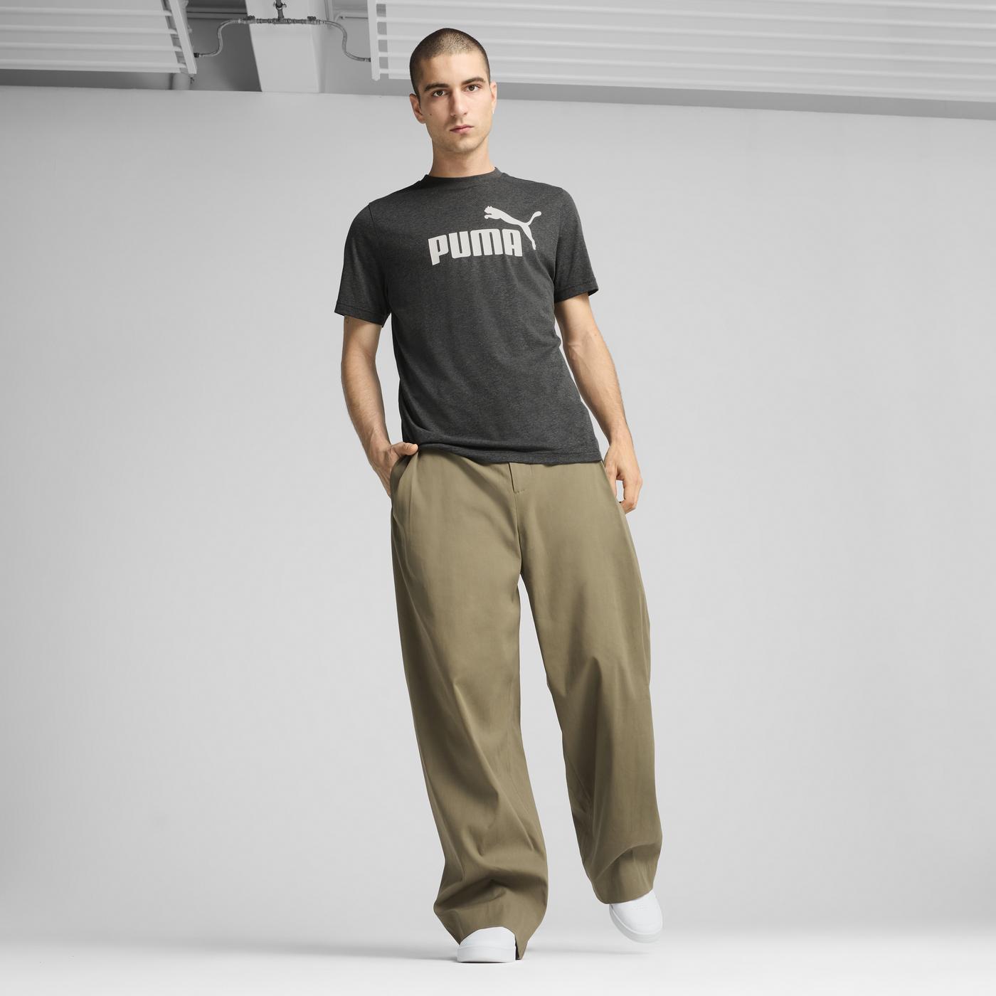 PLAYERA CASUAL GRIS PUMA HOMBRE