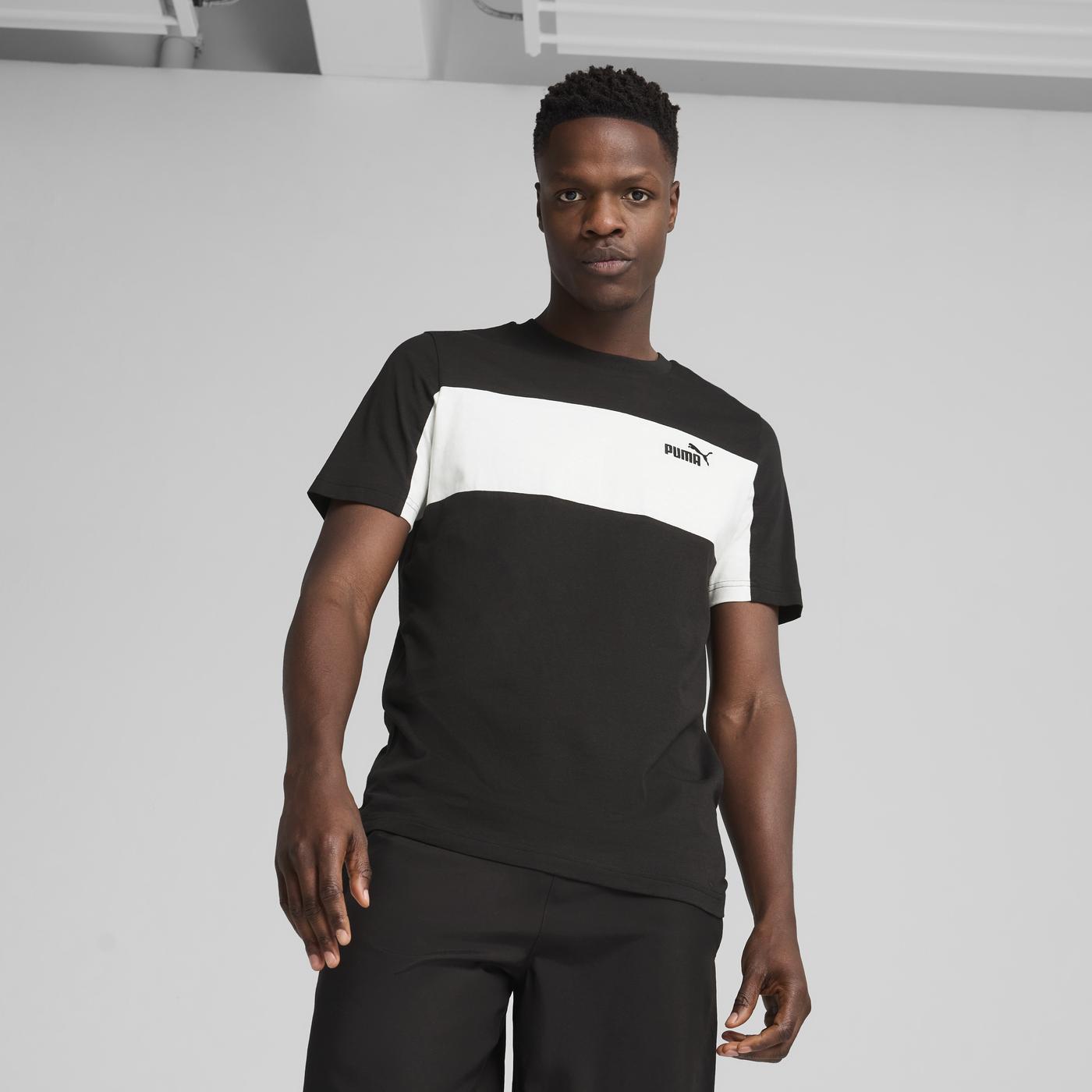 PLAYERA CASUAL NEGRO PUMA HOMBRE