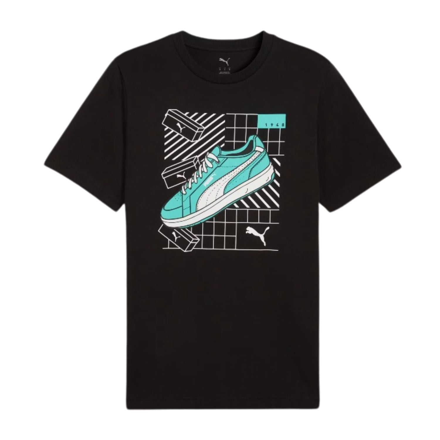 PLAYERA CASUAL NEGRO PUMA HOMBRE