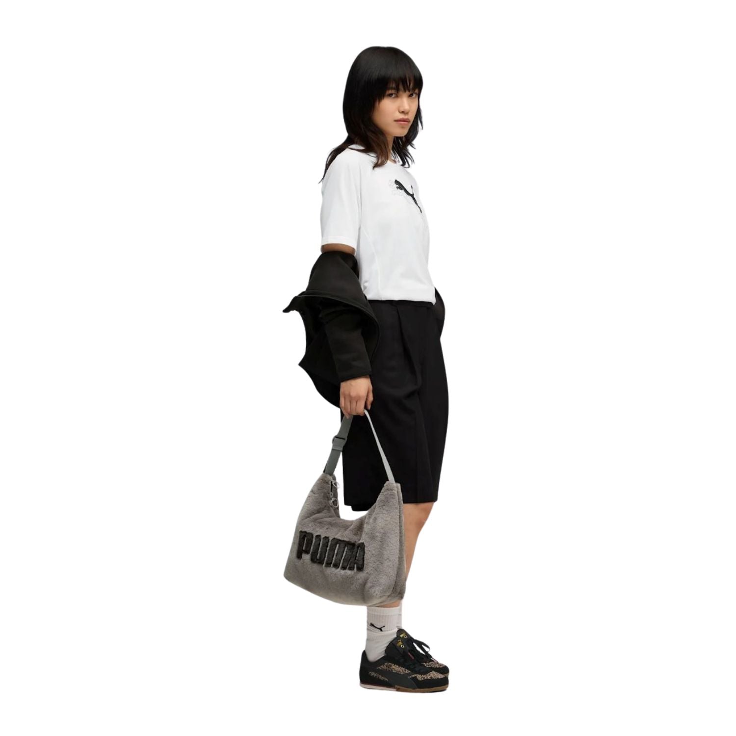 PLAYERA CASUAL BLANCO PUMA MUJER-5