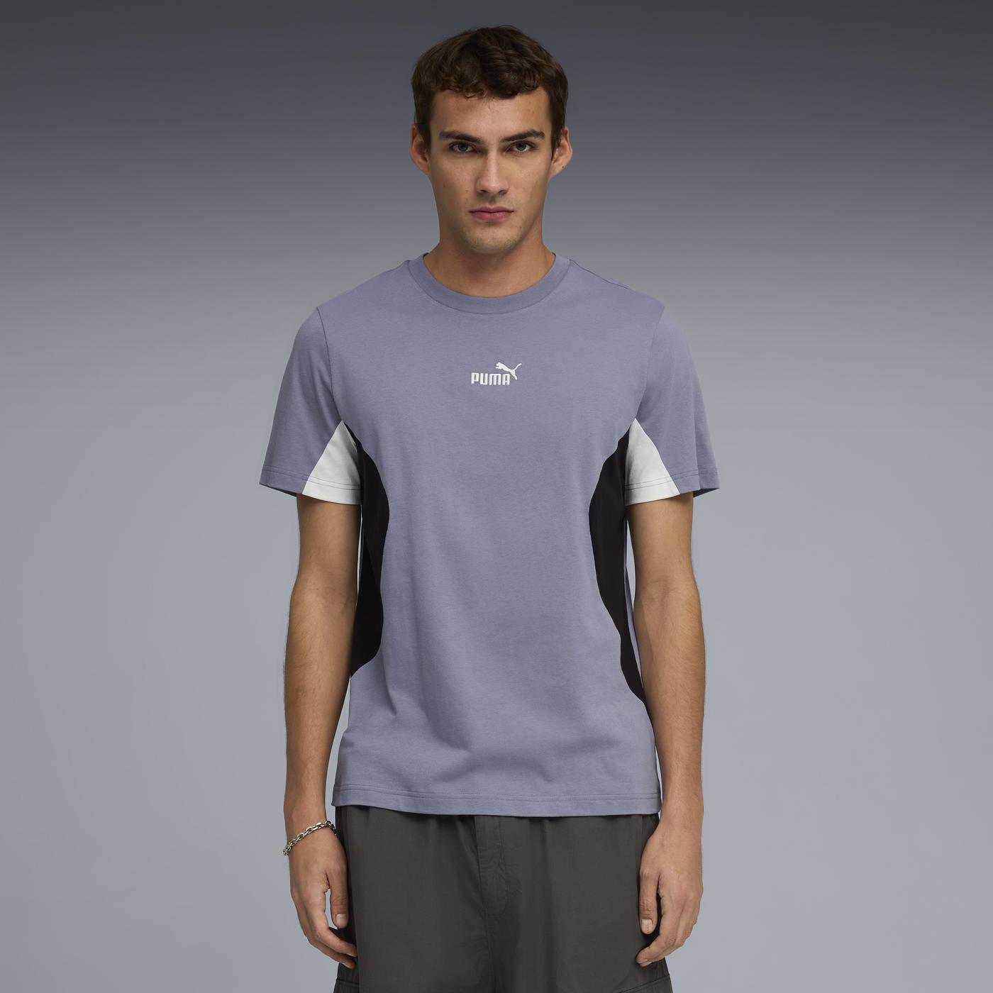 PLAYERA CASUAL AZUL PUMA HOMBRE
