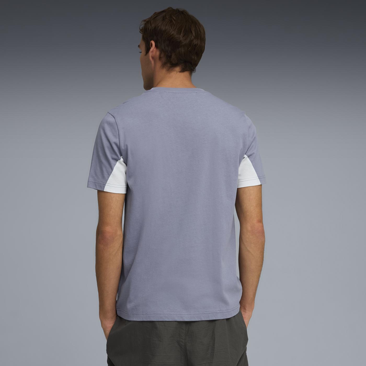 PLAYERA CASUAL AZUL PUMA HOMBRE