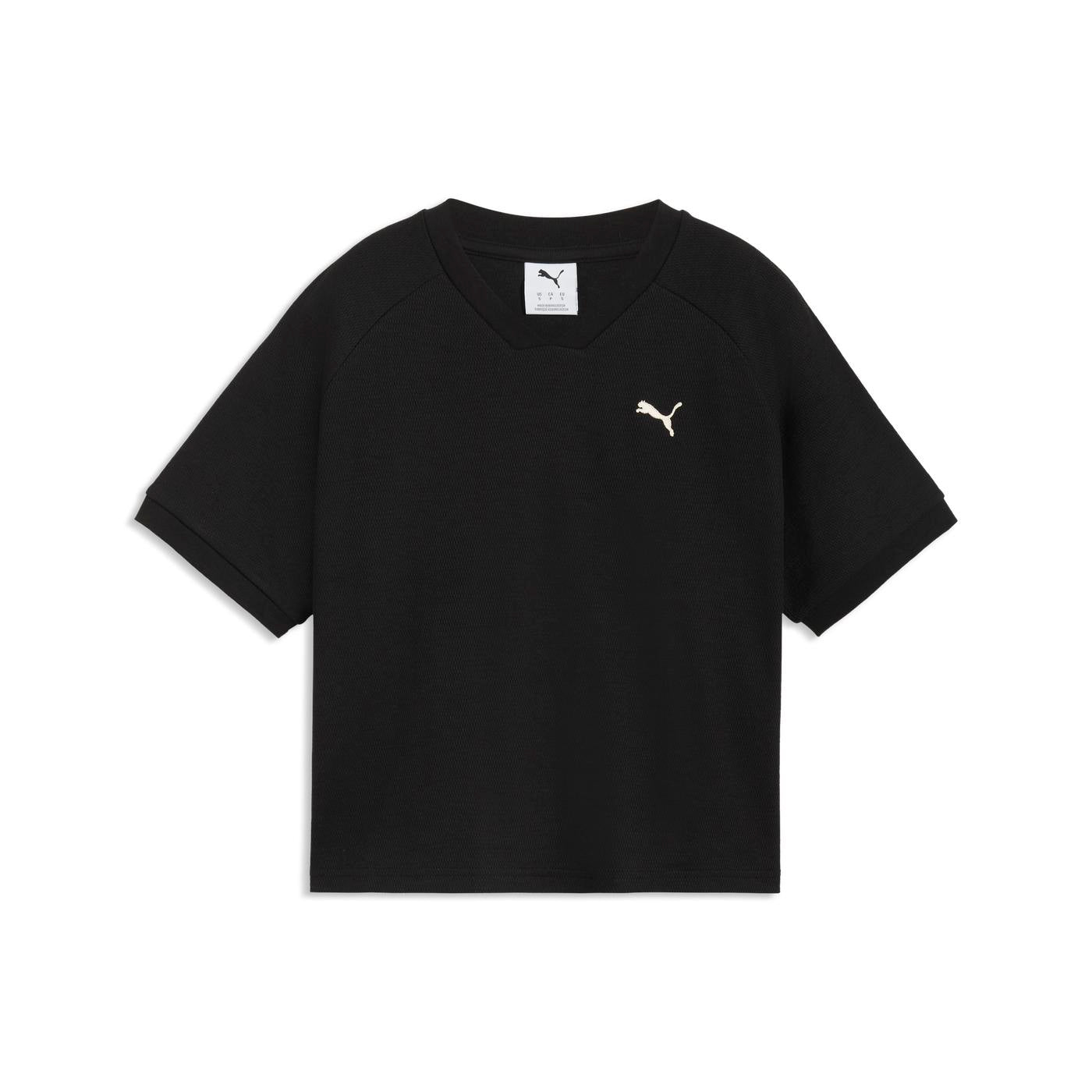 PLAYERA CASUAL NEGRO PUMA MUJER