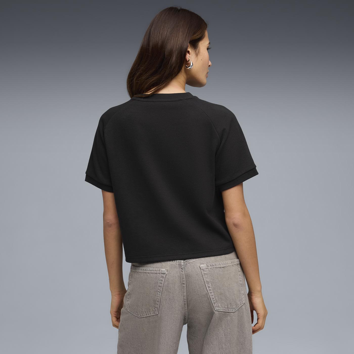PLAYERA CASUAL NEGRO PUMA MUJER