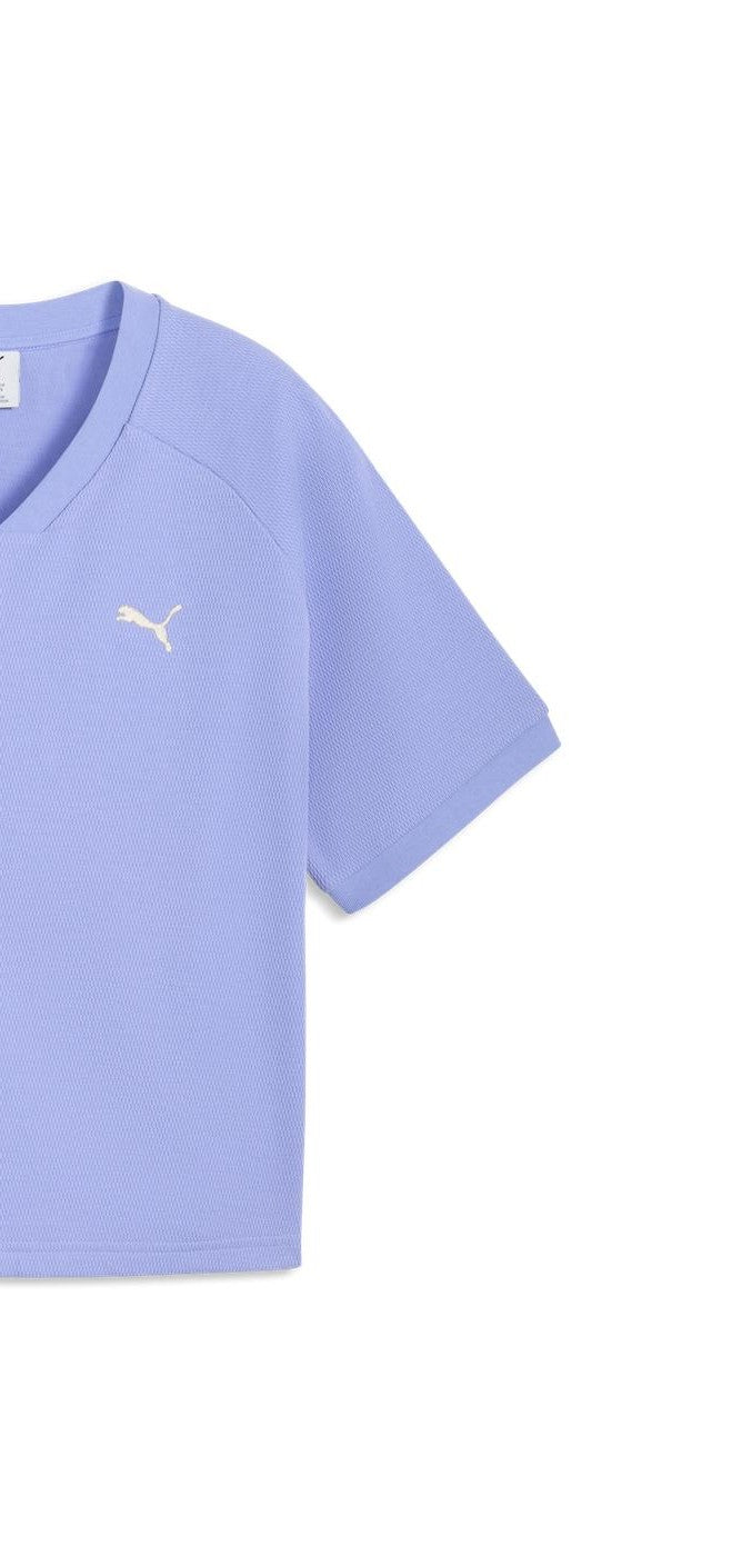 PLAYERA CASUAL MORADO PUMA MUJER