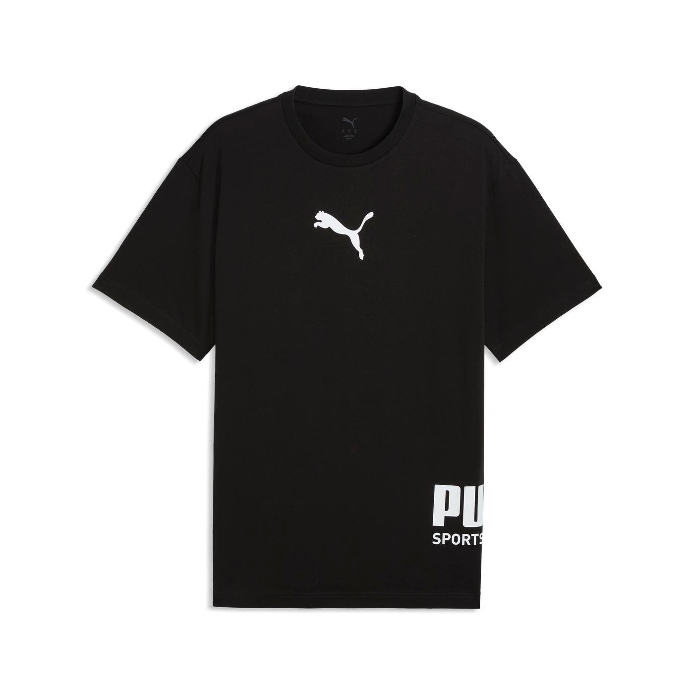 PLAYERA CASUAL NEGRO PUMA HOMBRE-1