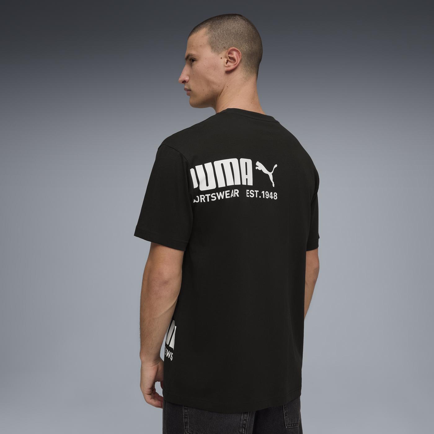 PLAYERA CASUAL NEGRO PUMA HOMBRE-4