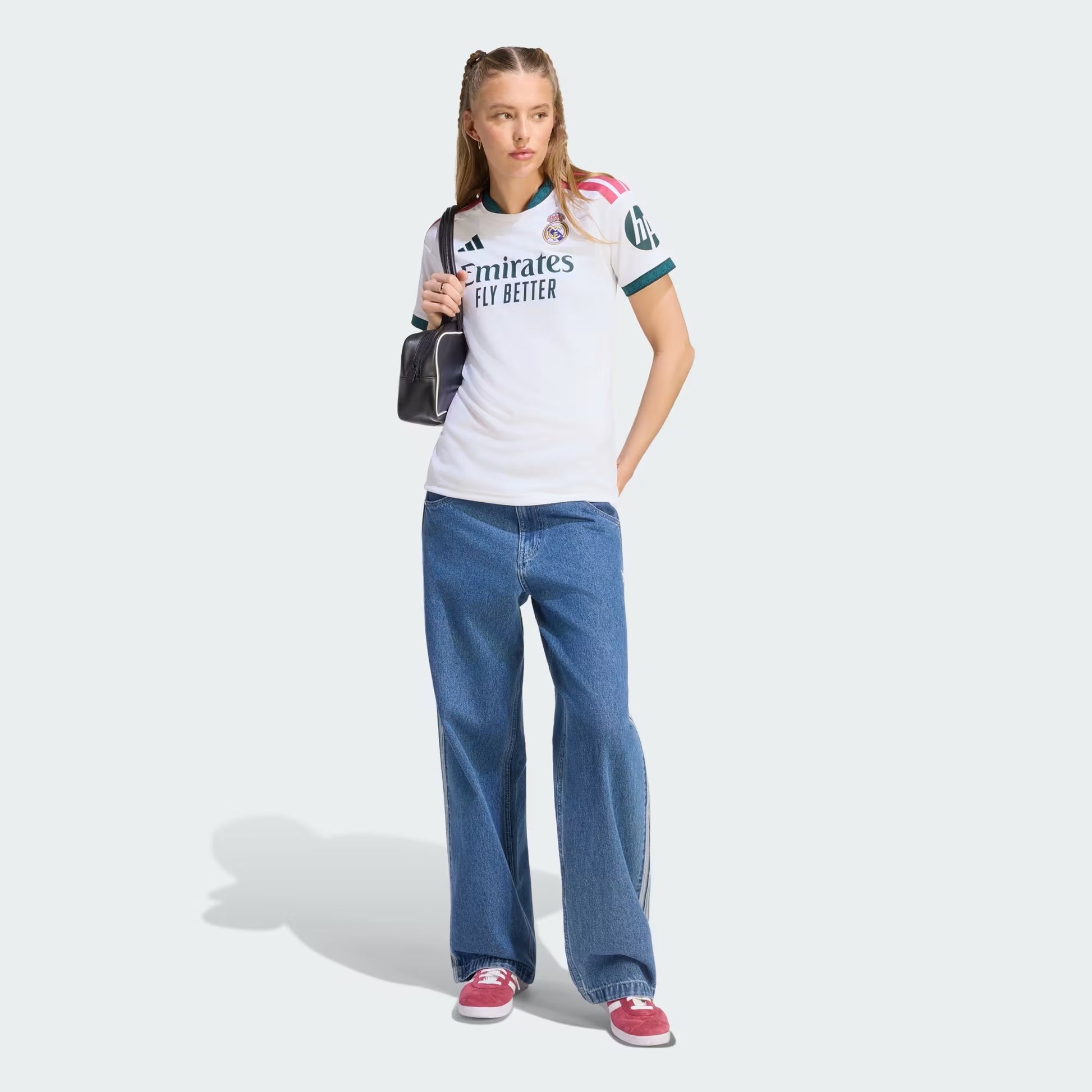 PLAYERA FUTBOL BLANCO ADIDAS MUJER-6