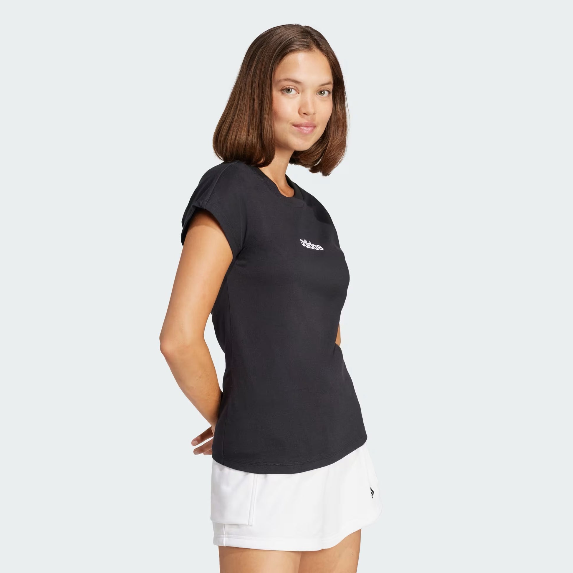 PLAYERA CASUAL NEGRO ADIDAS MUJER-6