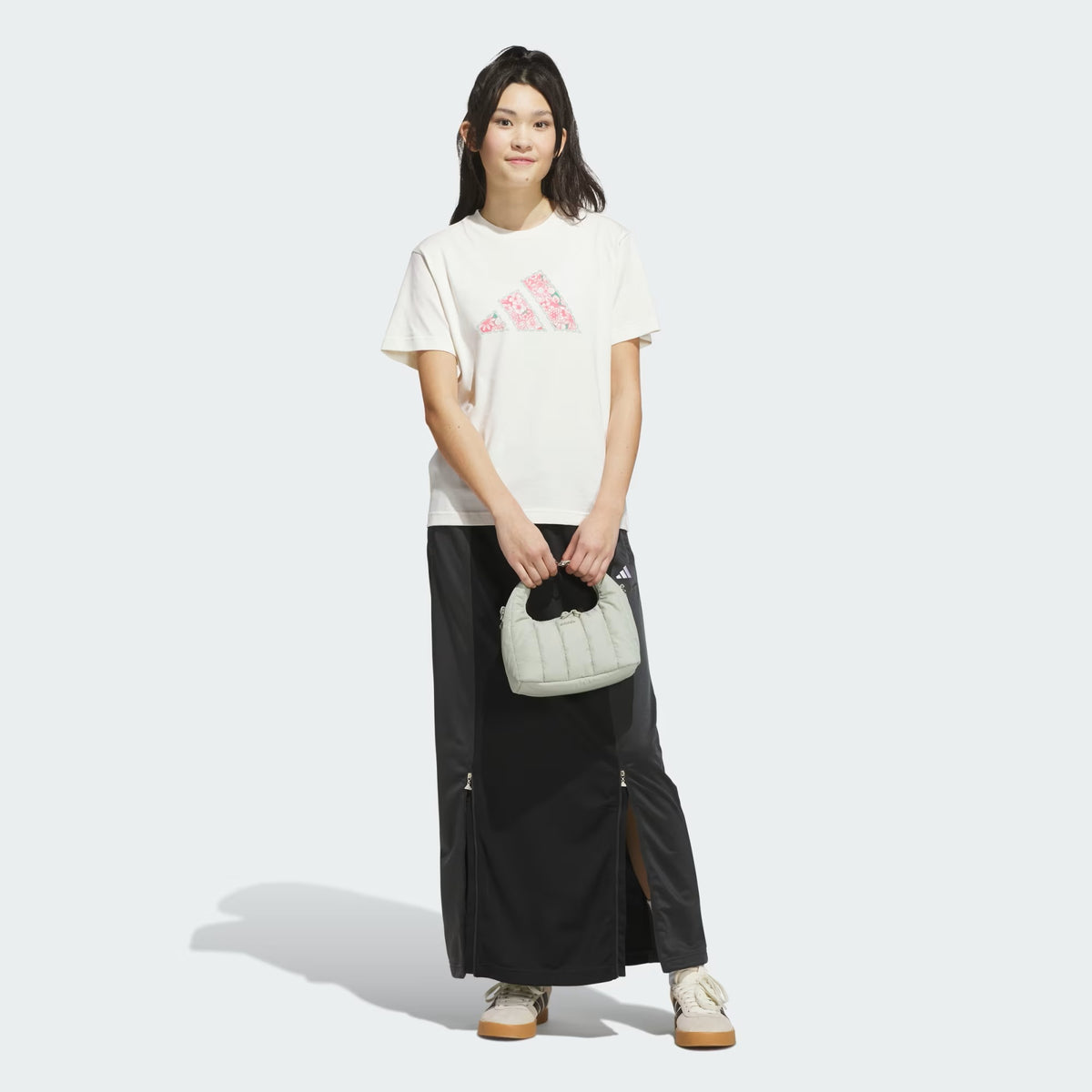 PLAYERA CASUAL BLANCO ADIDAS MUJER-6