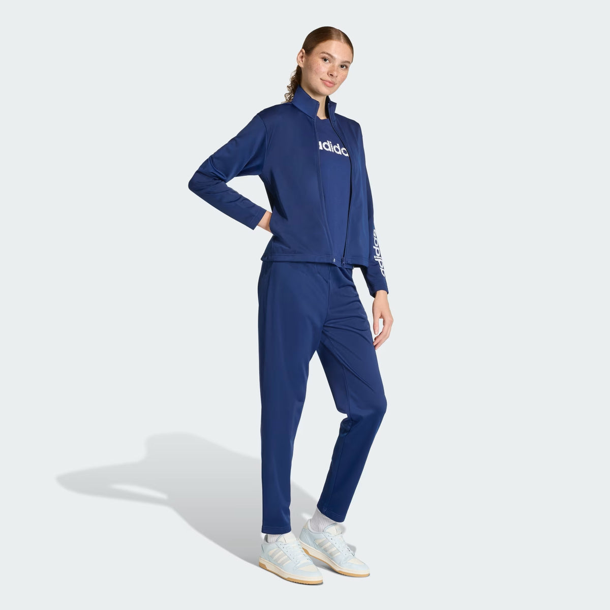 TRAJE DEPORTIVO CASUAL AZUL ADIDAS MUJER-6
