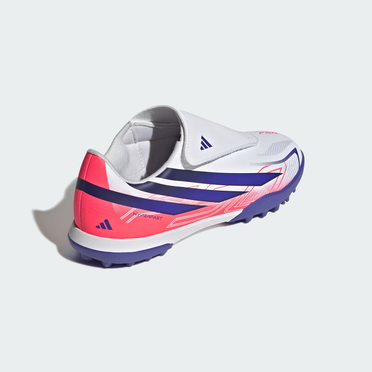 TACOS PARA PASTO SINTÉTICO FUTBOL ADIDAS F50 HYPERFAST CLUB NIÑO-6