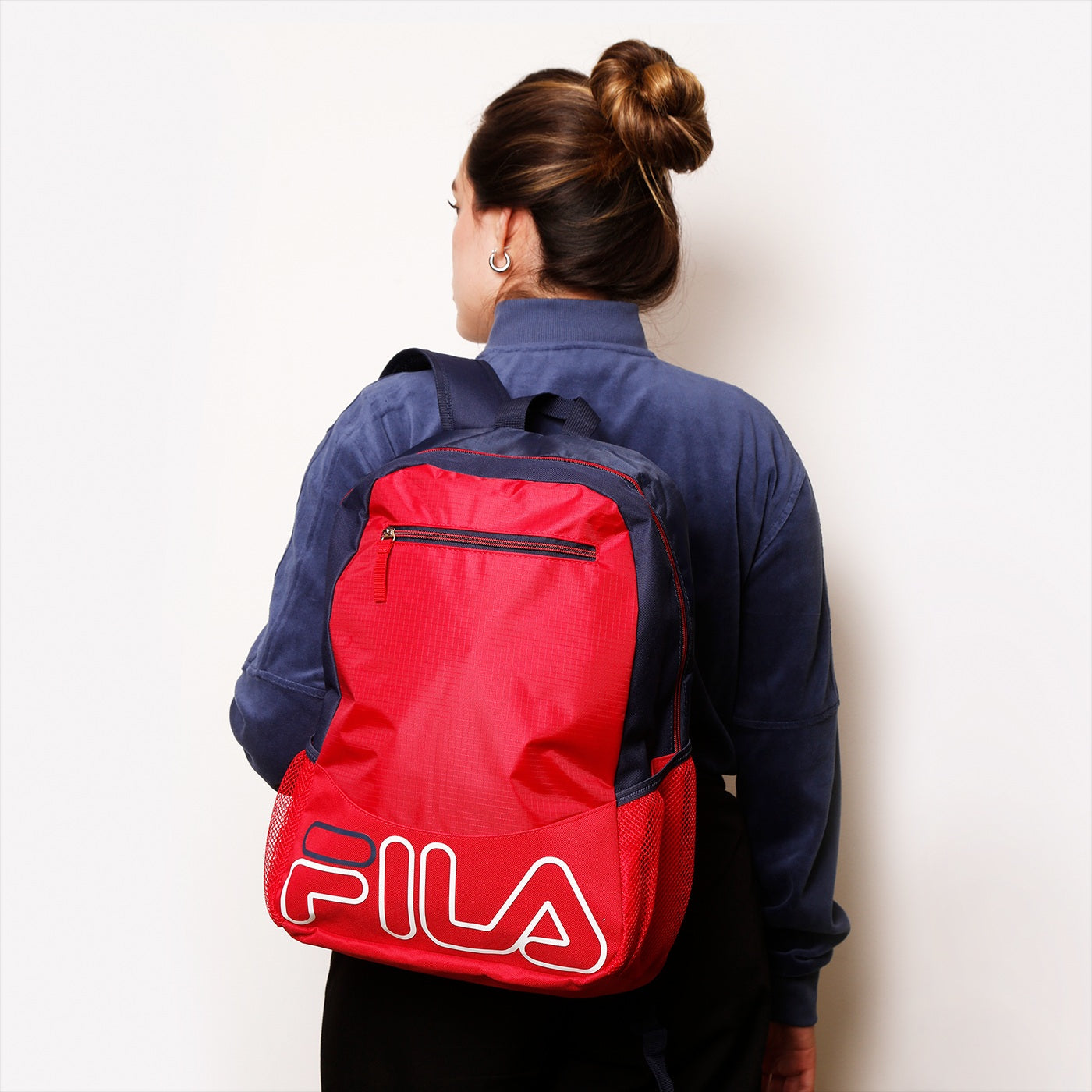 BACK PACK CASUAL ROJO FILA UNISEX-6