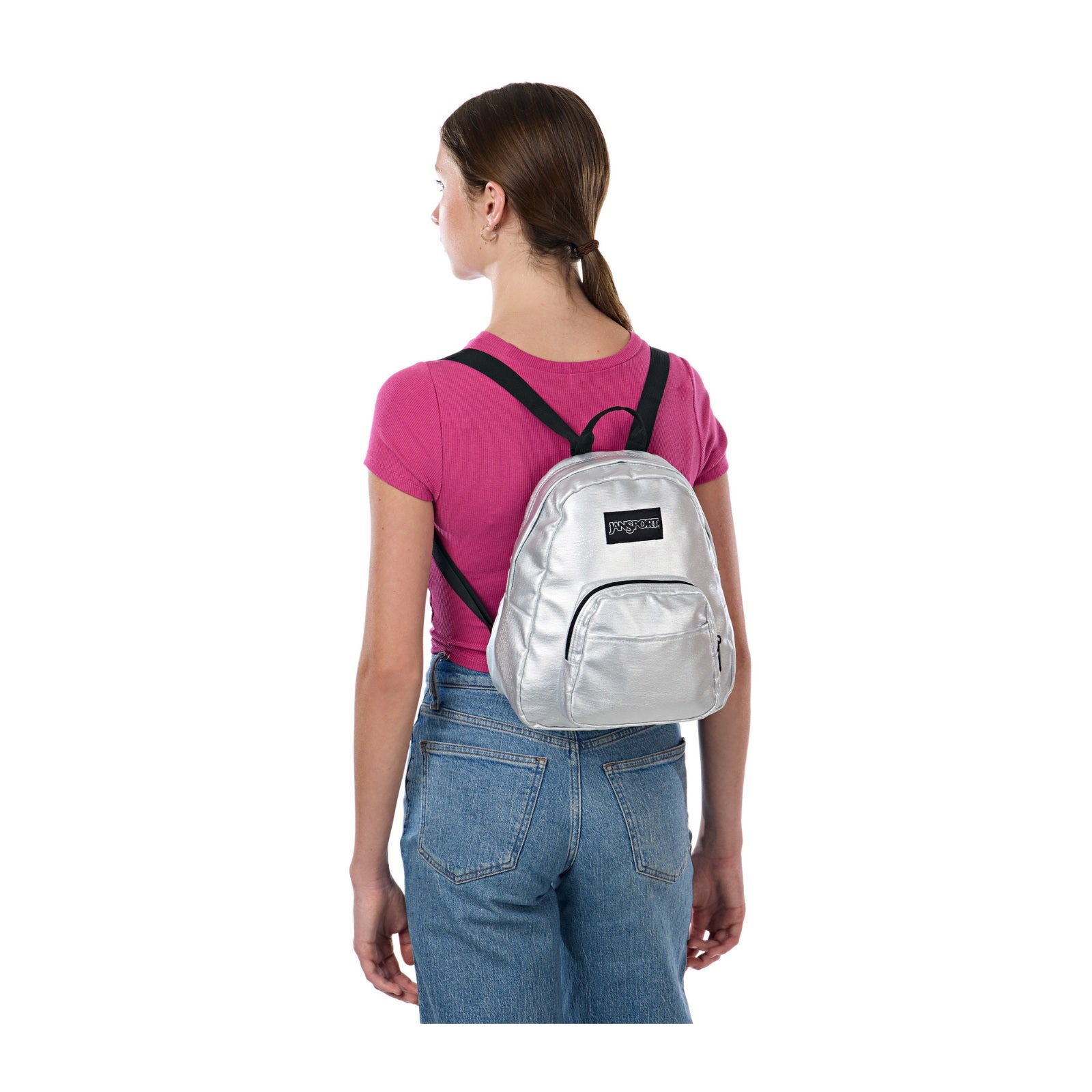 MOCHILA JANSPORT HALF PINT FX PLATA-6