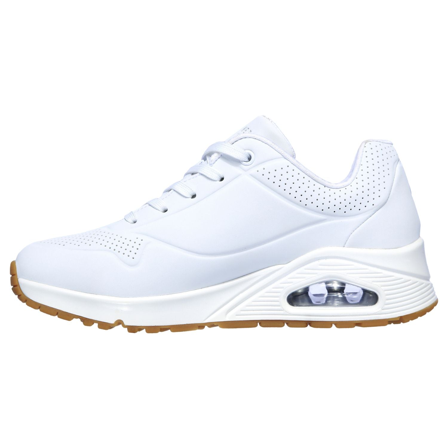 TENIS CASUAL BLANCO SKECHERS MUJER