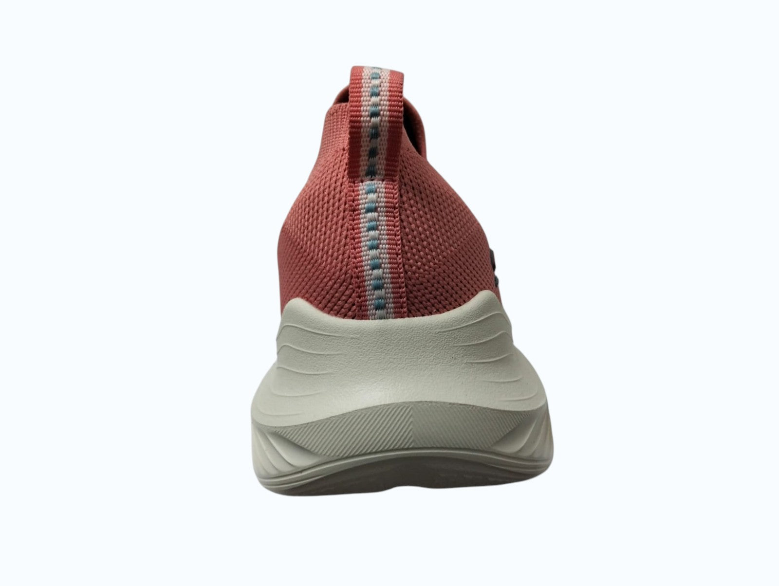 TENIS CASUAL ROJO SKECHERS MUJER BOBS SQUAD WAVES