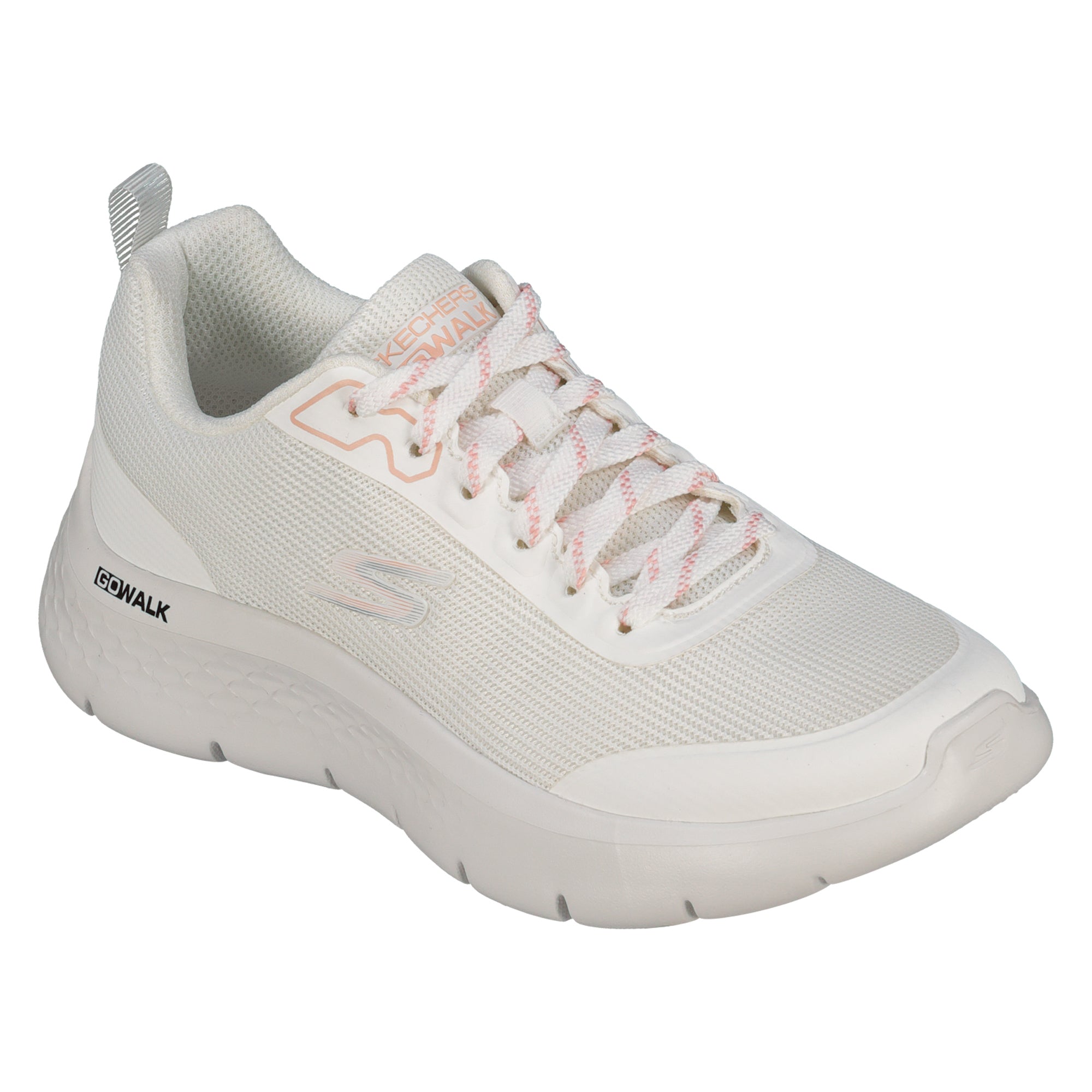 TENIS CASUAL BLANCO SKECHERS MUJER GO WALK FLEX