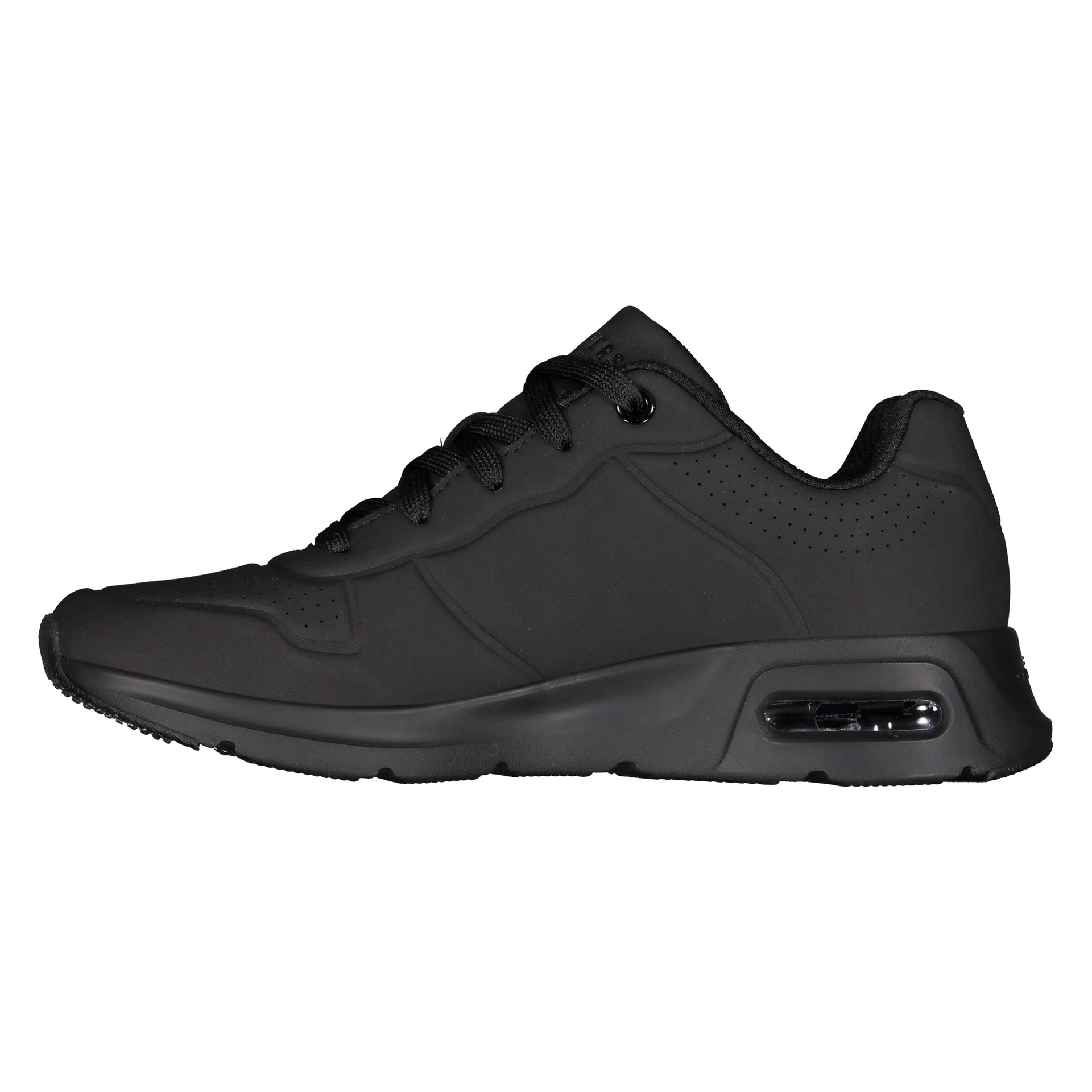 TENIS CASUAL NEGRO SKECHERS MUJER SKECH-AIR COURT