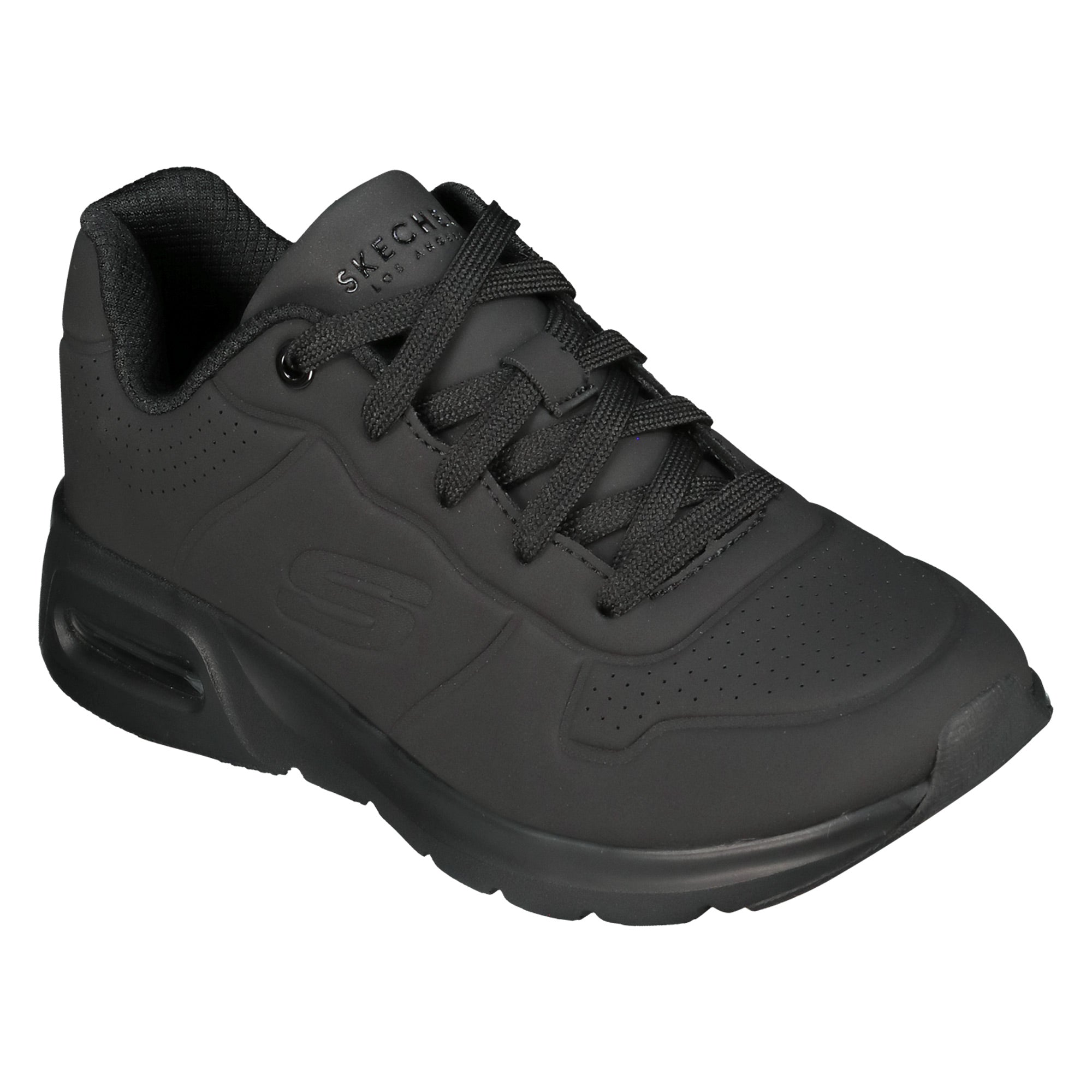 TENIS CASUAL NEGRO SKECHERS MUJER SKECH-AIR COURT