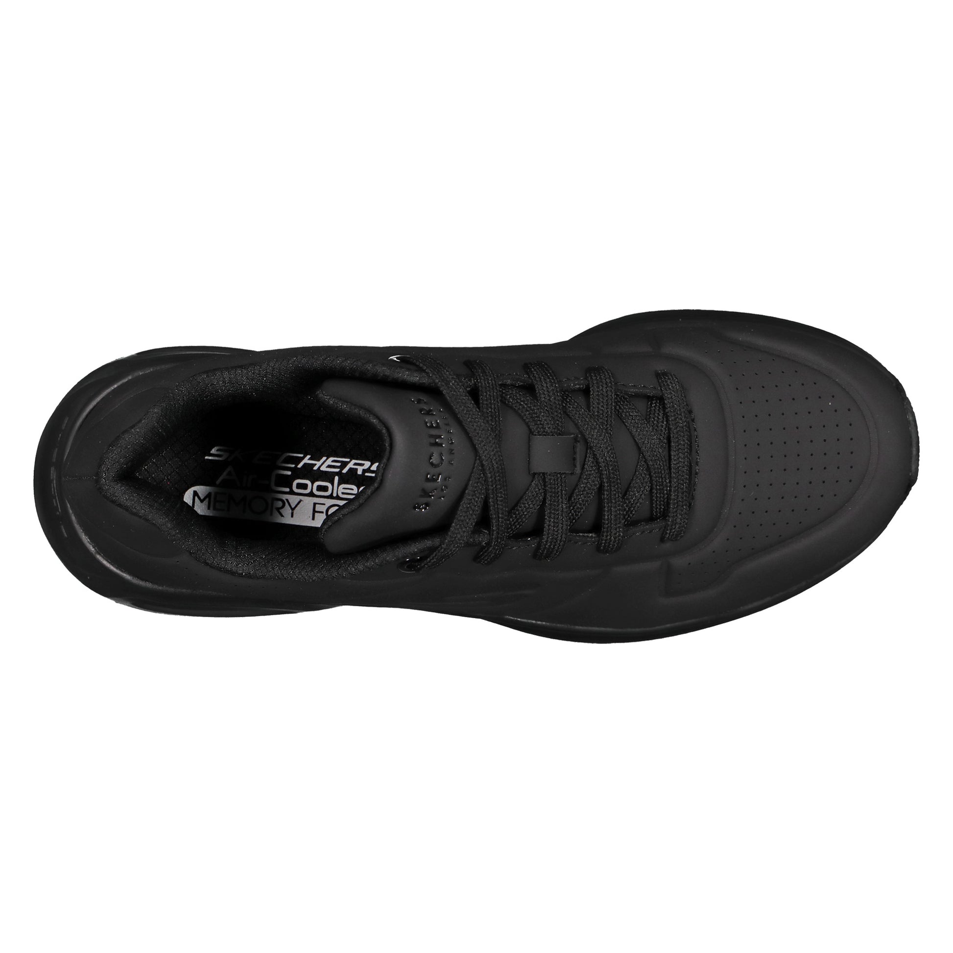 TENIS CASUAL NEGRO SKECHERS MUJER SKECH-AIR COURT