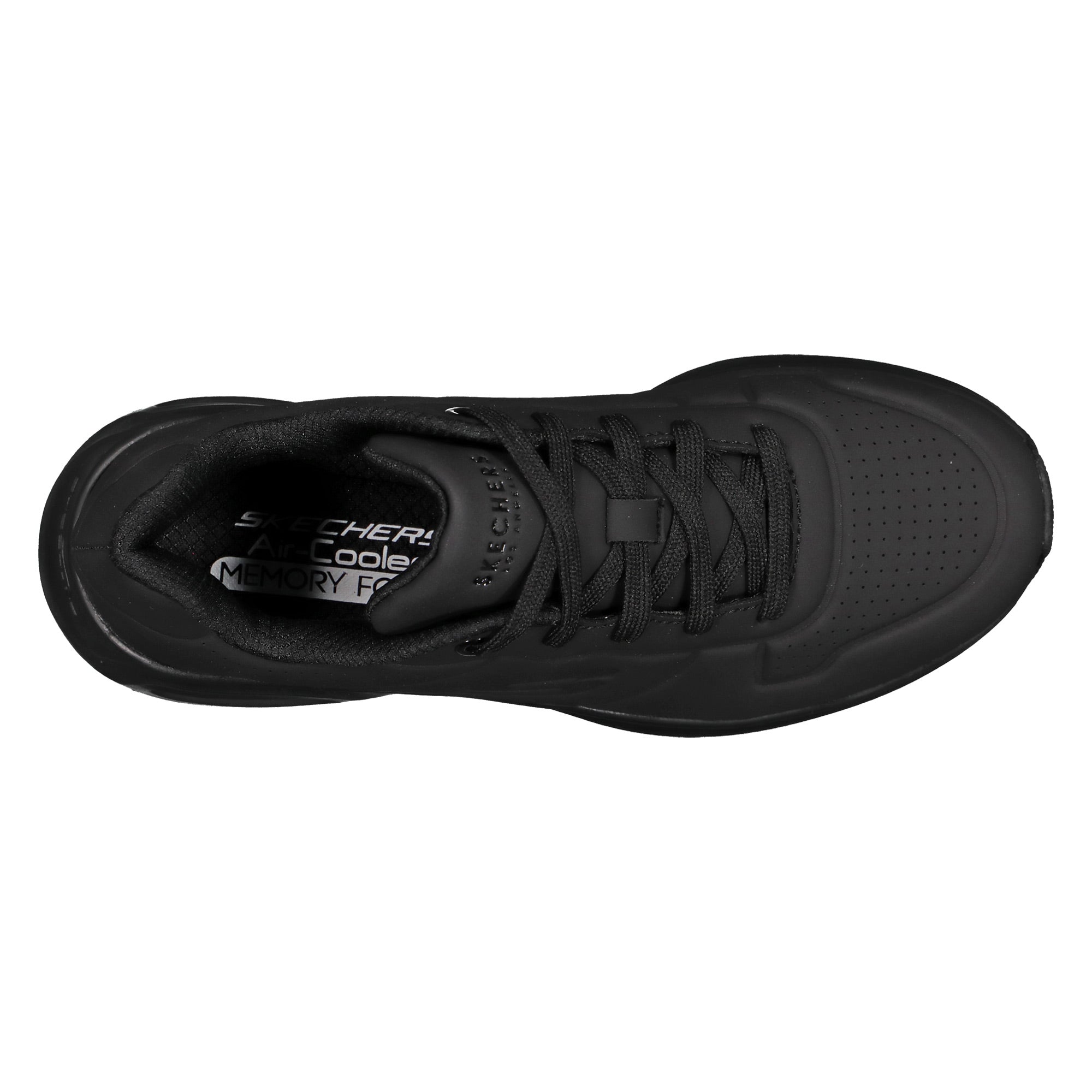TENIS CASUAL NEGRO SKECHERS MUJER SKECH-AIR COURT