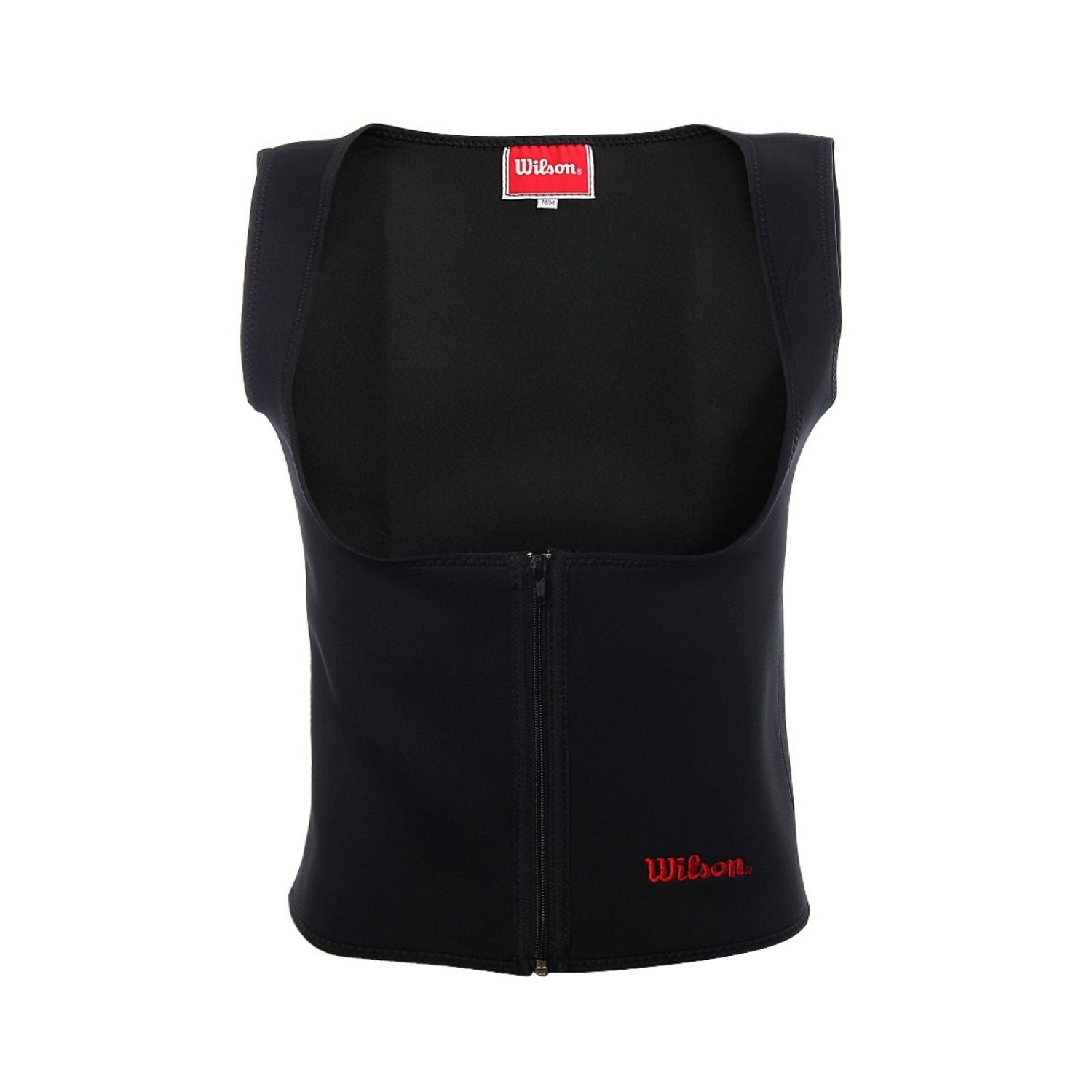 CHALECO GYM NEGRO SPORTECH MUJER-1