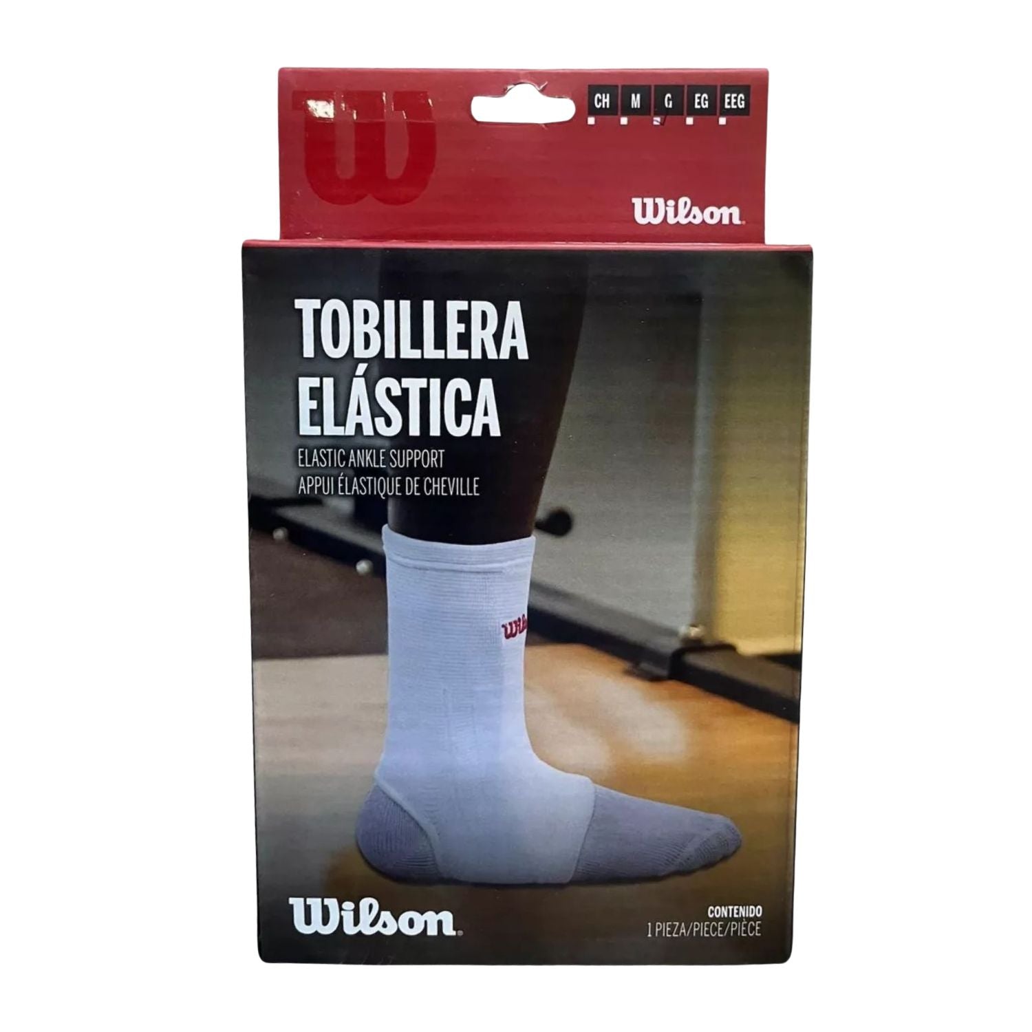TOBILLERA GYM BLANCO SPORTECH UNISEX