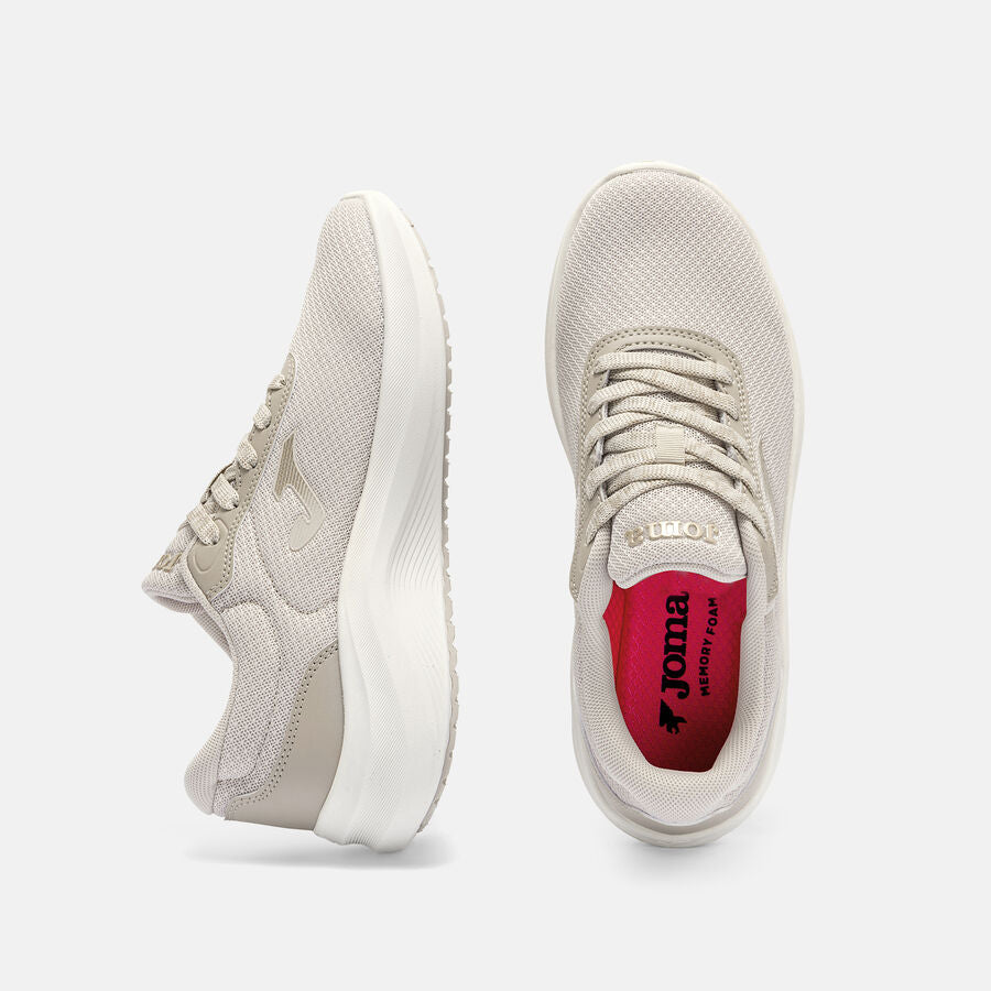 TENIS CASUAL BEIGE JOMA MUJER-3