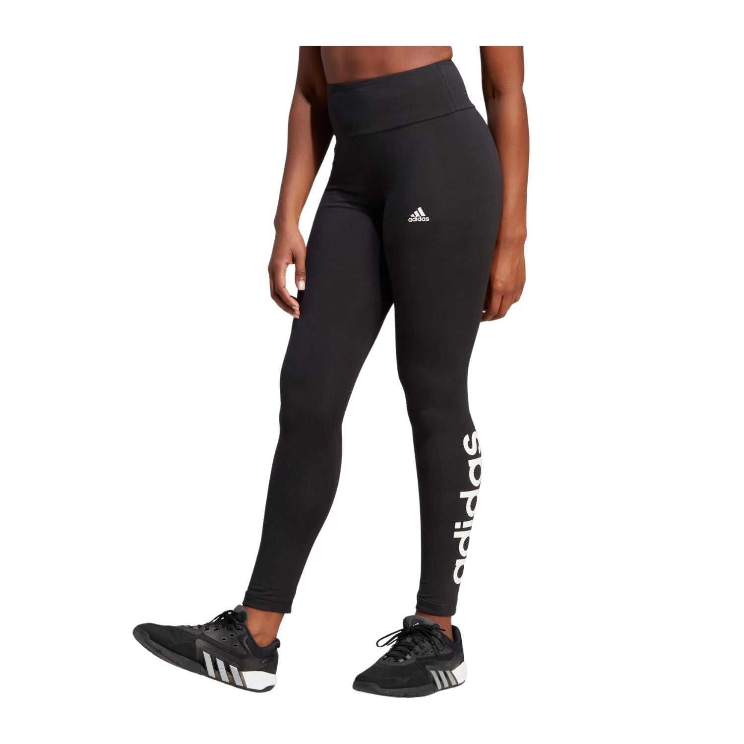 MALLAS CASUAL NEGRO ADIDAS MUJER-3