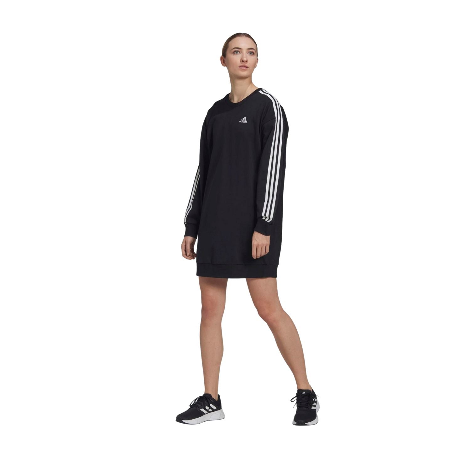 VESTIDO CASUAL NEGRO ADIDAS MUJER-2