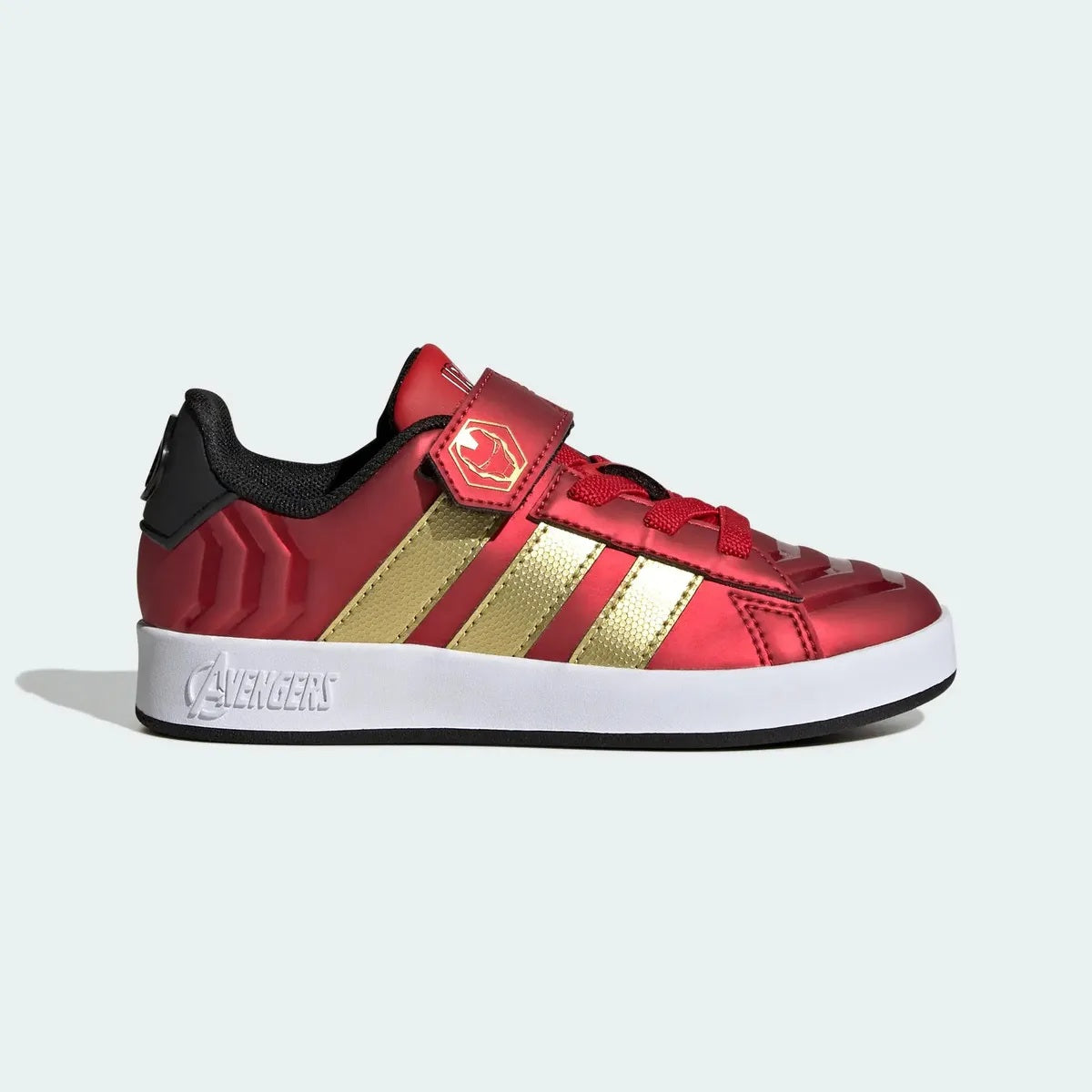 TENIS CASUAL ADIDAS GRAND COURT IRON MAN EL K NIÑO