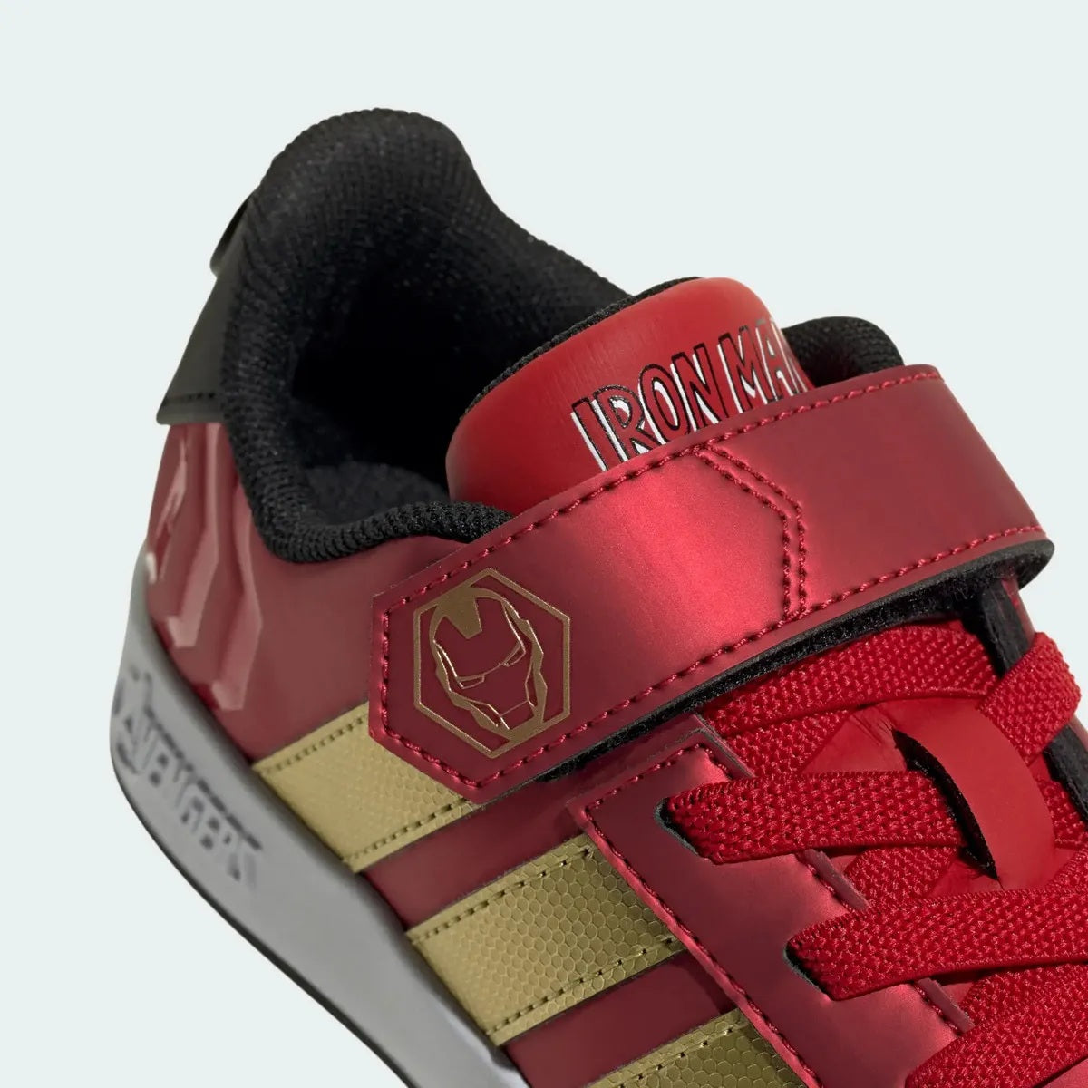 TENIS CASUAL ADIDAS GRAND COURT IRON MAN EL K NIÑO-3