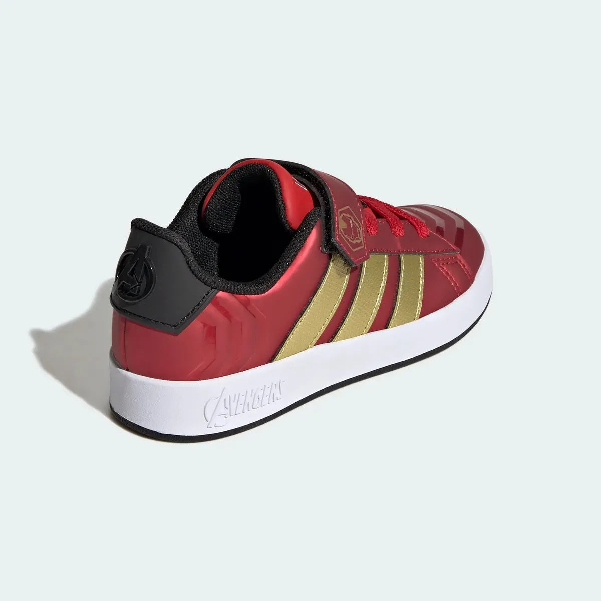 TENIS CASUAL ADIDAS GRAND COURT IRON MAN EL K NIÑO-6