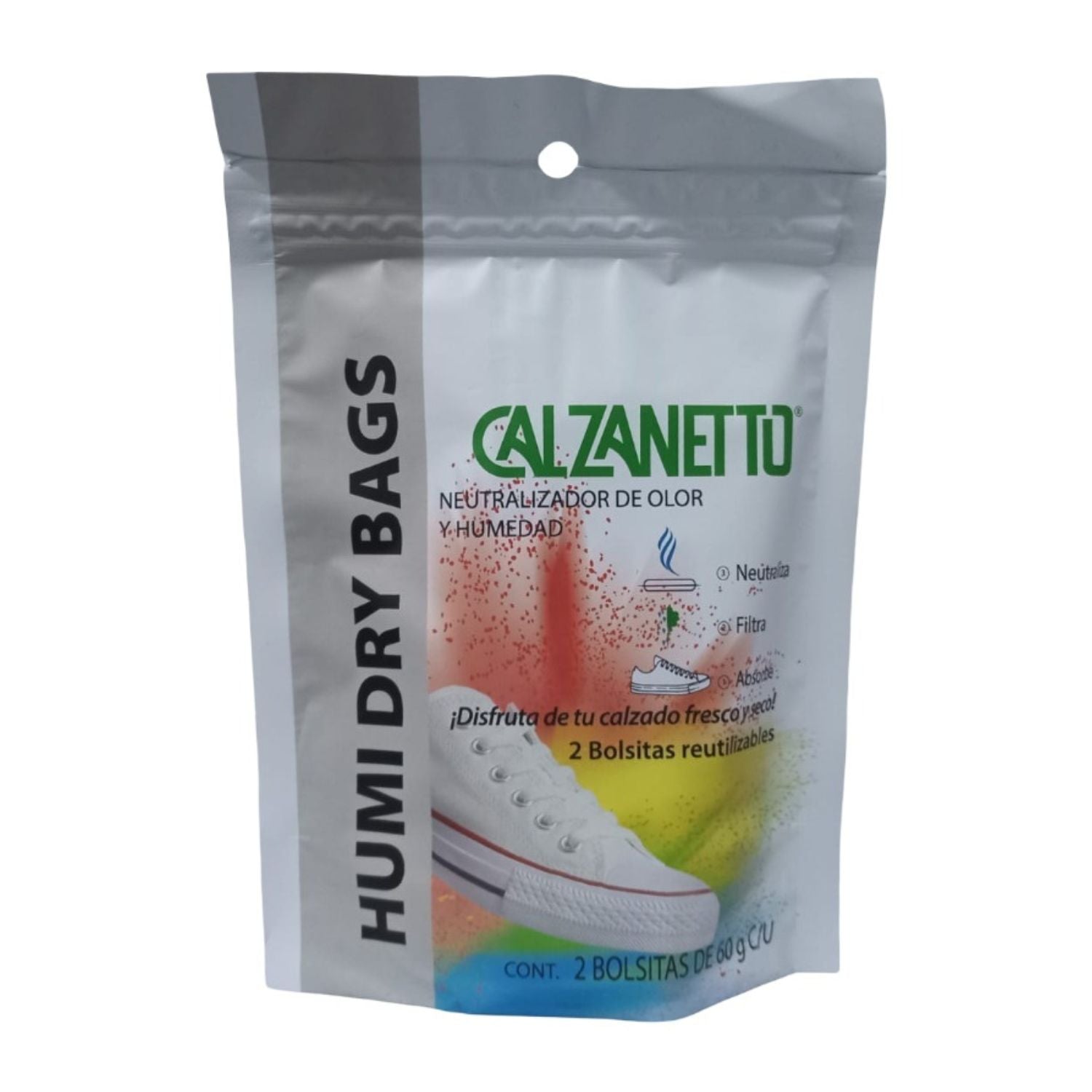 ABSORBENTE DE HUMEDAD PROD LPZA TRANSPARENTE CALZANETTO