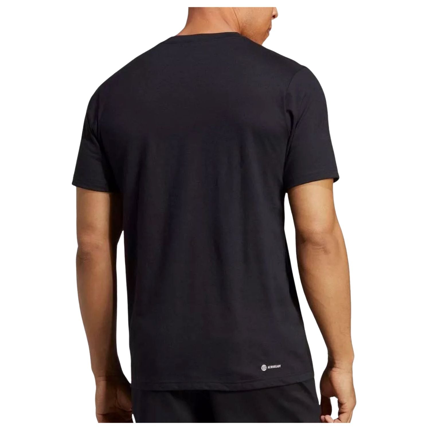 PLAYERA GYM NEGRO ADIDAS HOMBRE