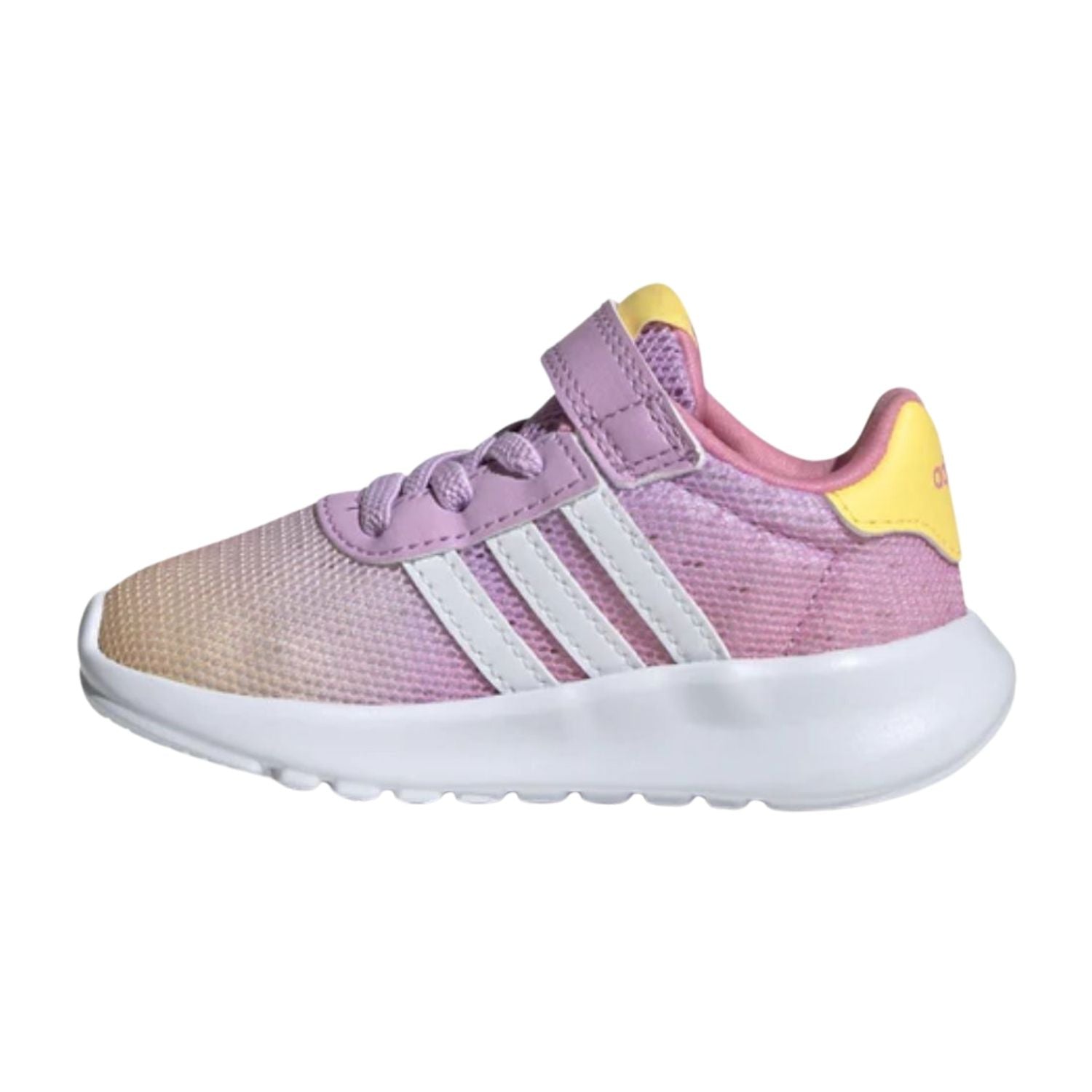 TENIS CASUAL ADIDAS LITE RACER AGUJETAS ELASTICAS NIÑO